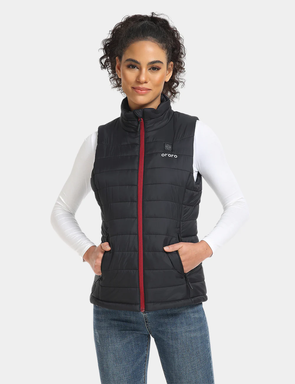 Bundle Deal - Women's Classic Heated Vest (Black) & Extra Mini 5K Battery - Image 4