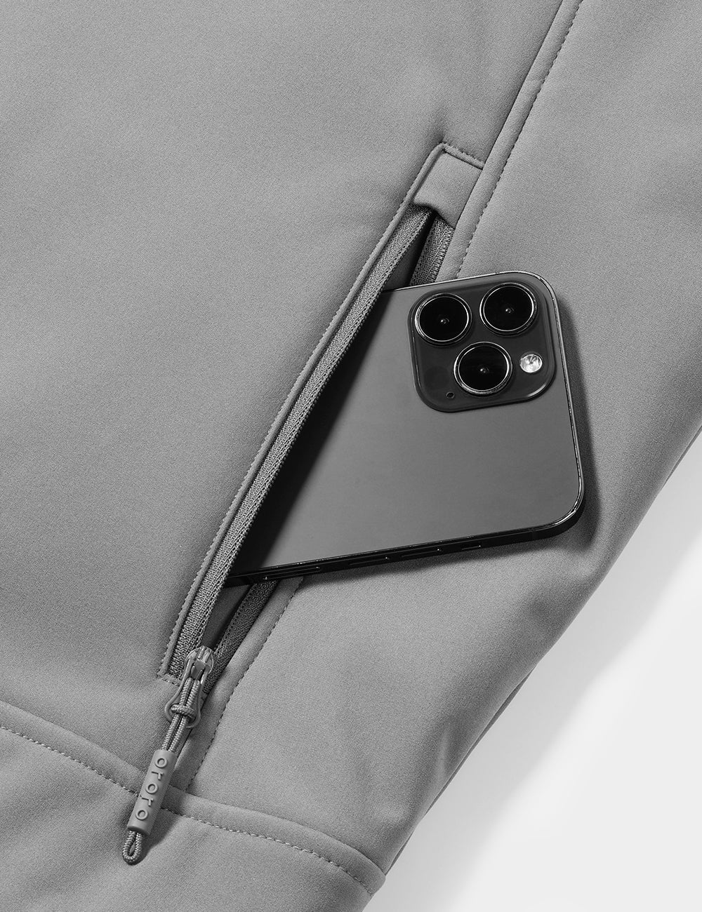 Final Sale - Men's Classic Heated Jacket - Gray (Battery Set Not Included) - Image 6