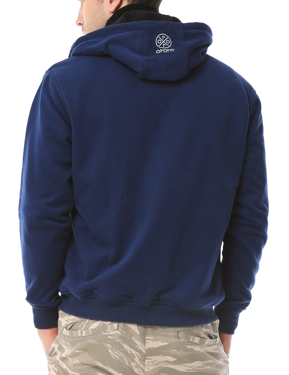 Unisex Heated Hoodie - Navy (Discontinued) - Image 3