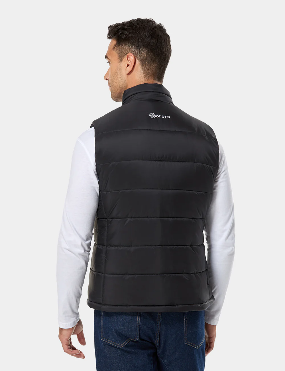 Men's Classic Heated Vest - Black - Image 4