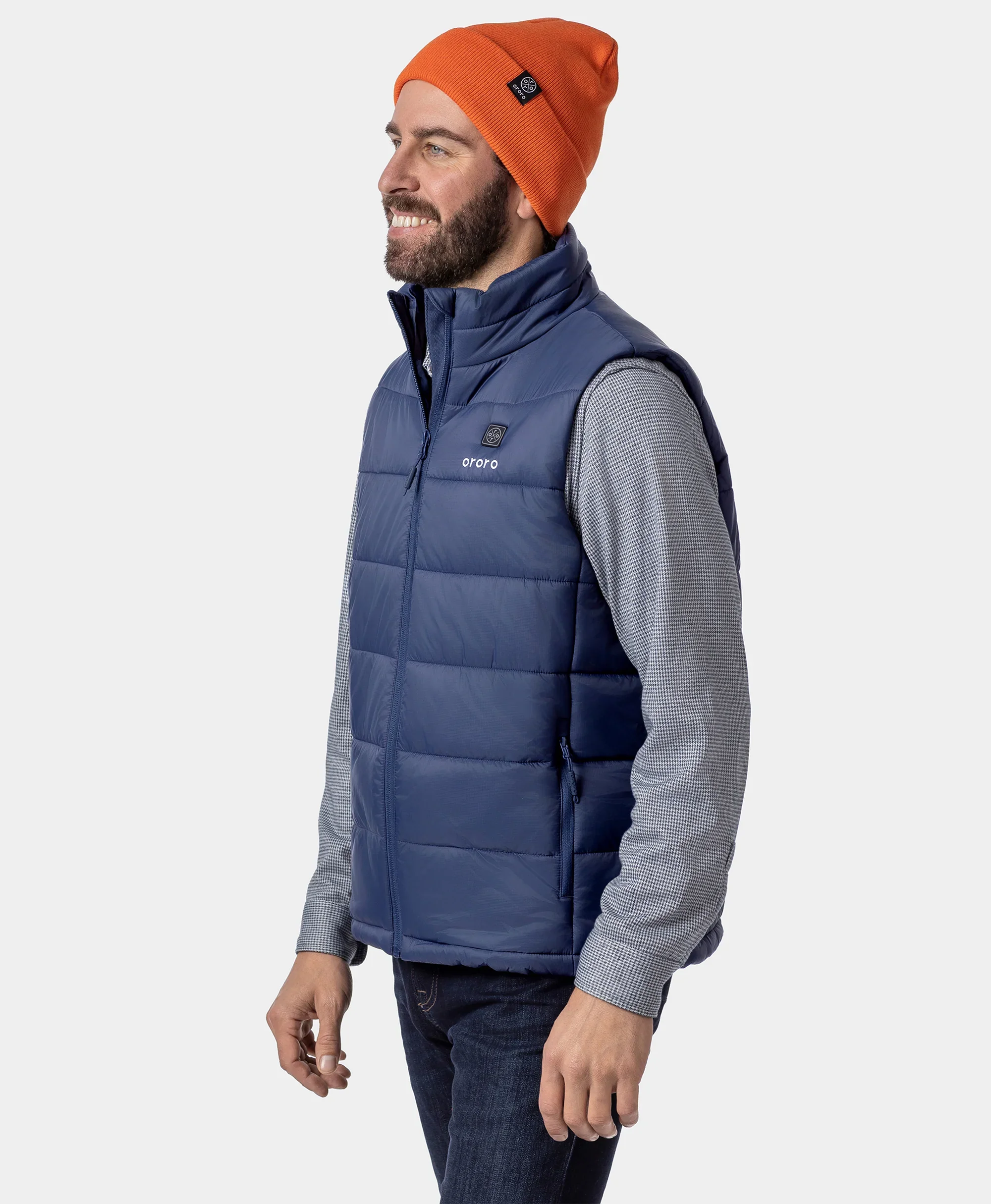 Men's Classic Heated Vest - Blue - Image 5