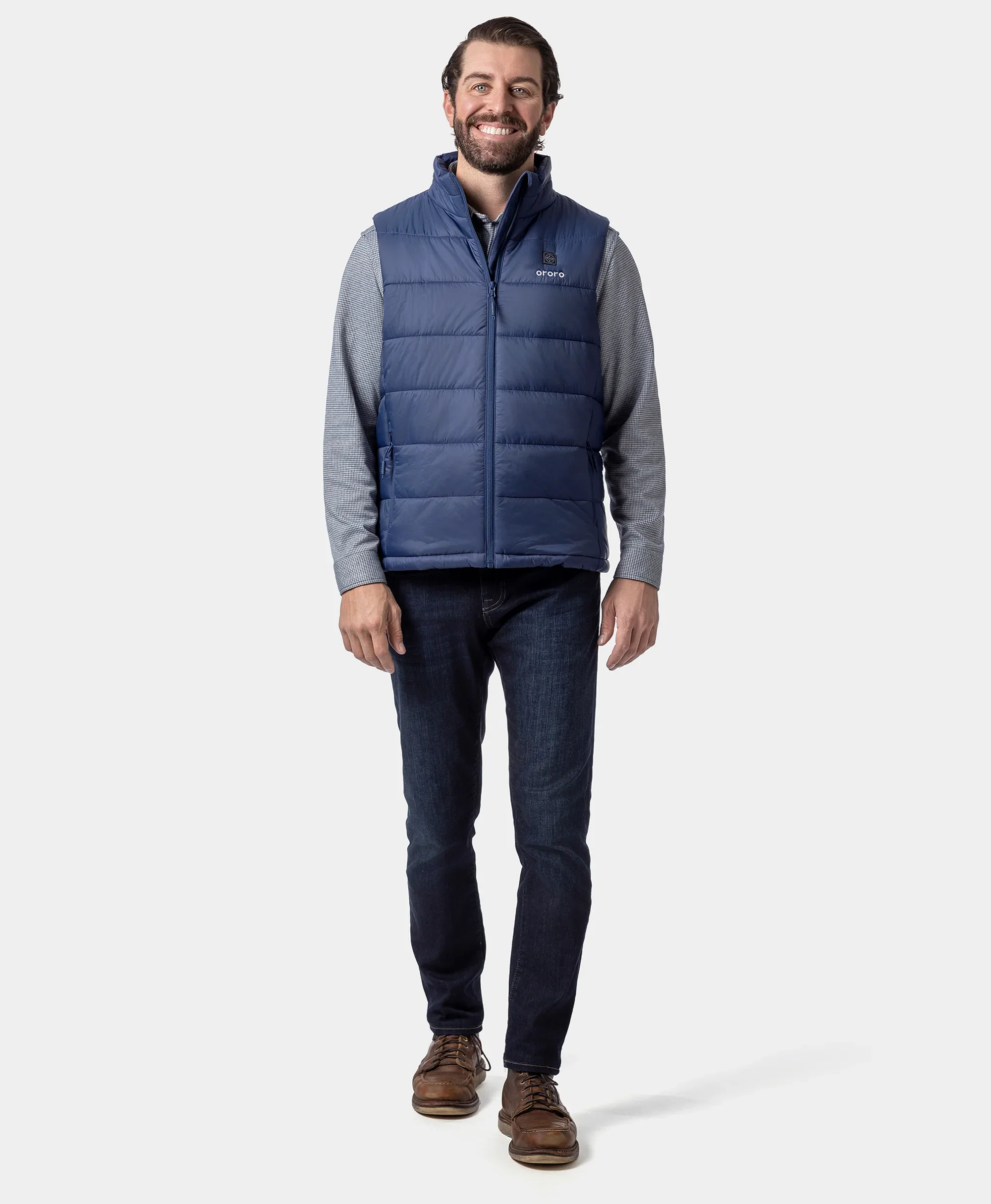 Men's Classic Heated Vest - Blue - Image 6