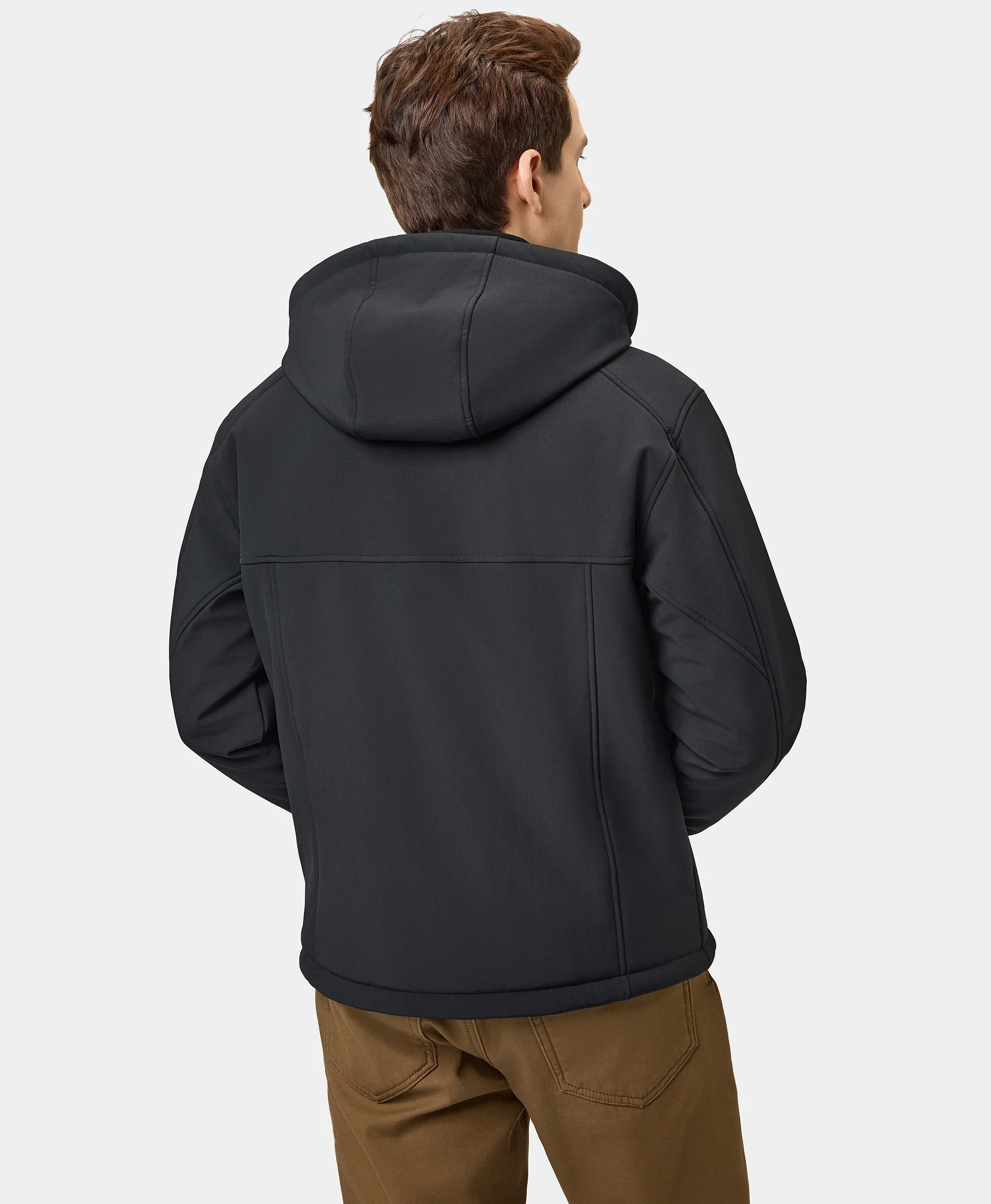 Men's Heated Dual Control Jacket with 5 Heating Zones (Chest Heating) - Image 5