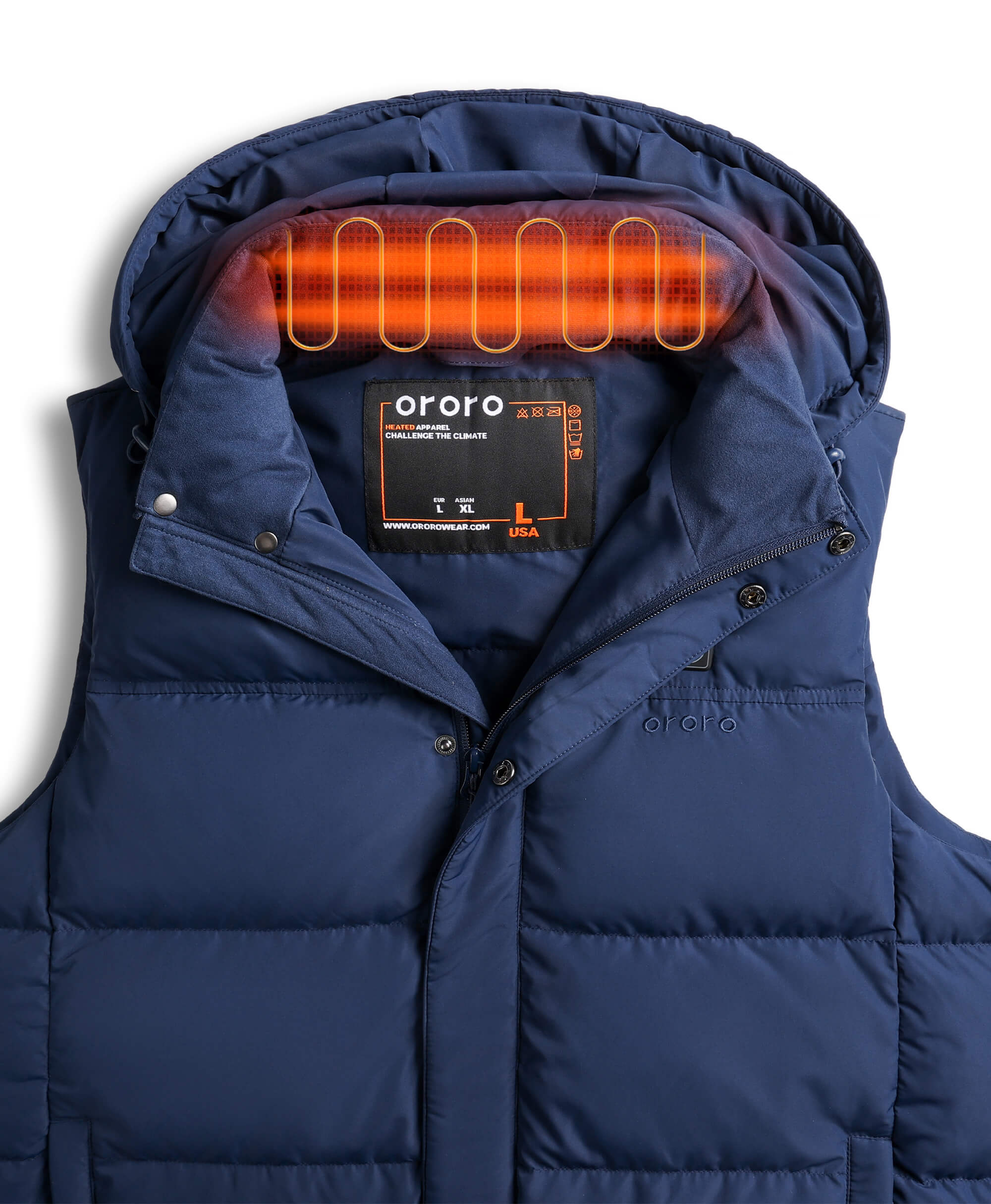 Men's Heated Down Vest (800-Fill) - Image 22