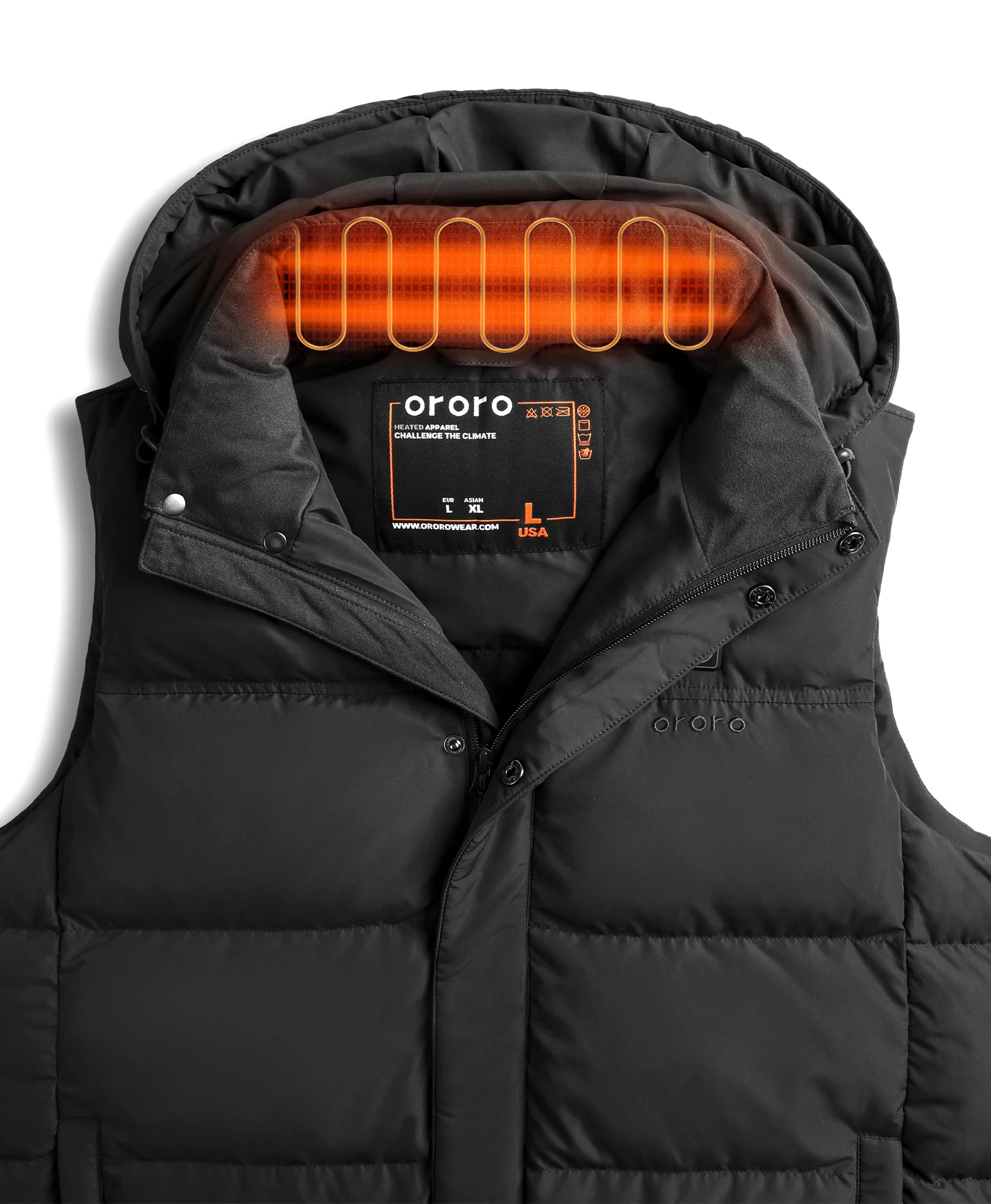 Men's Heated Down Vest (800-Fill) - Image 9