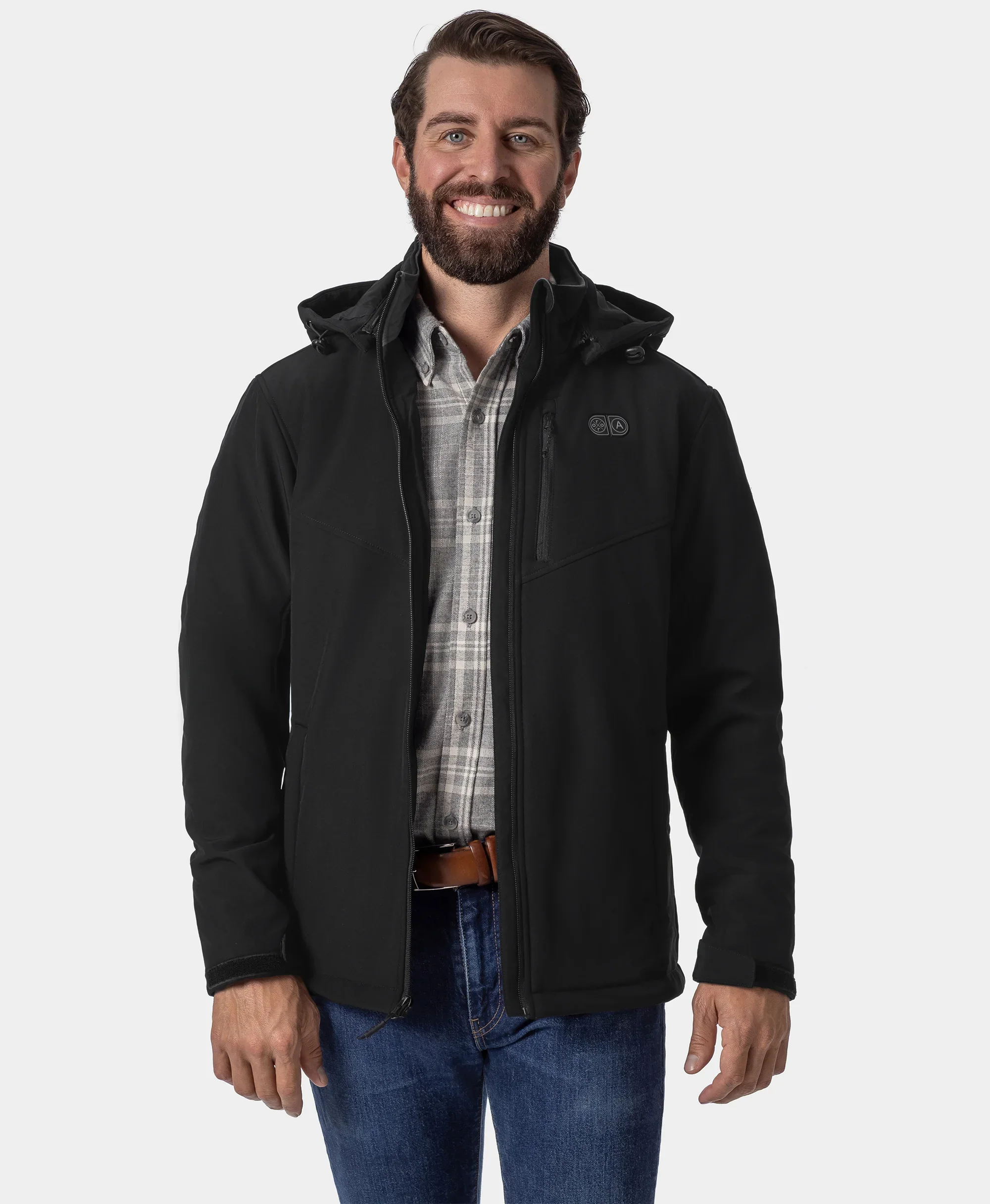 Men's Heated Dual Control Jacket with 5 Heating Zones (Pocket Heating) - Image 3