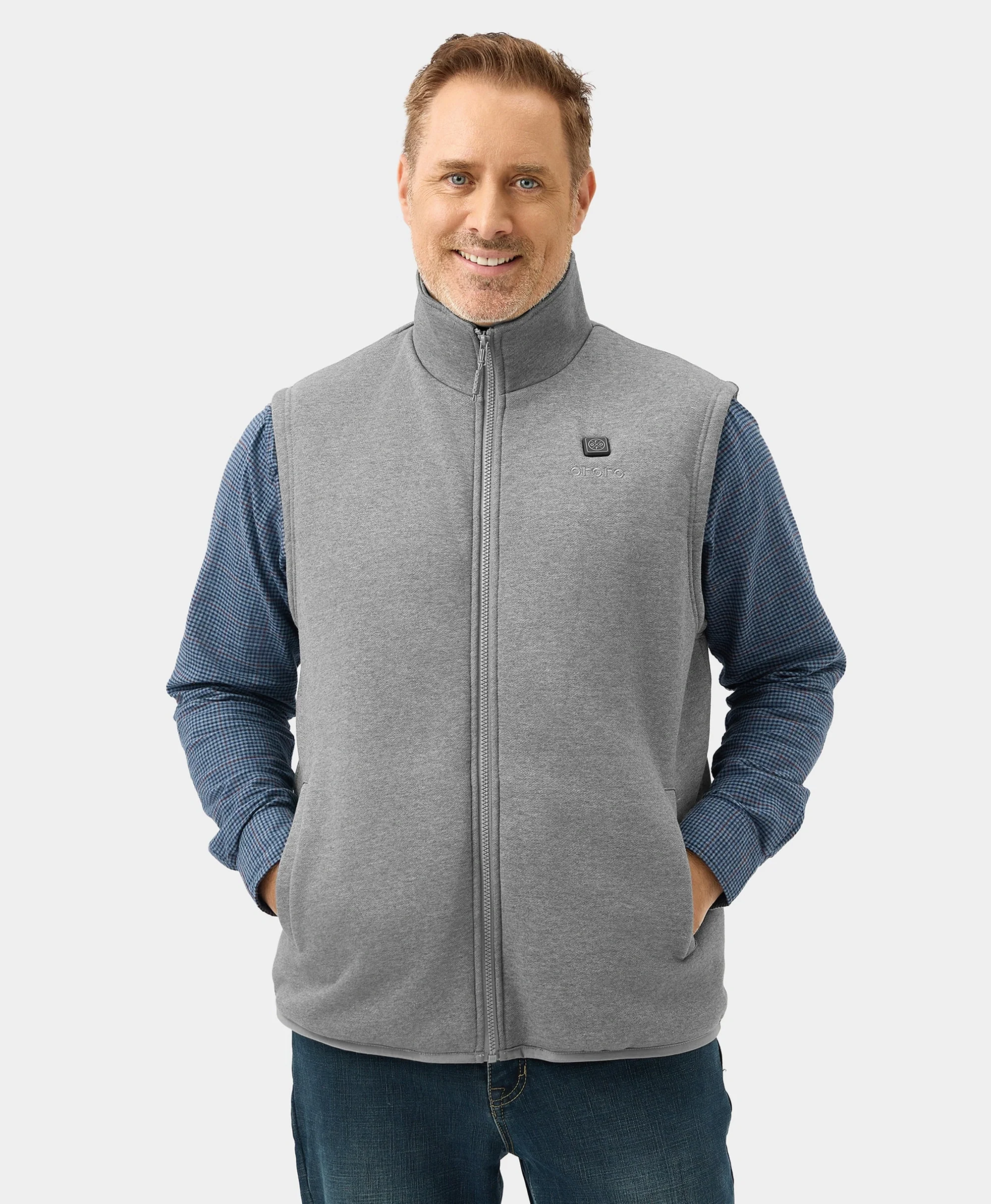(Open-box) Men's Heated Fleece Vest (Battery Set Not Included) - Image 34