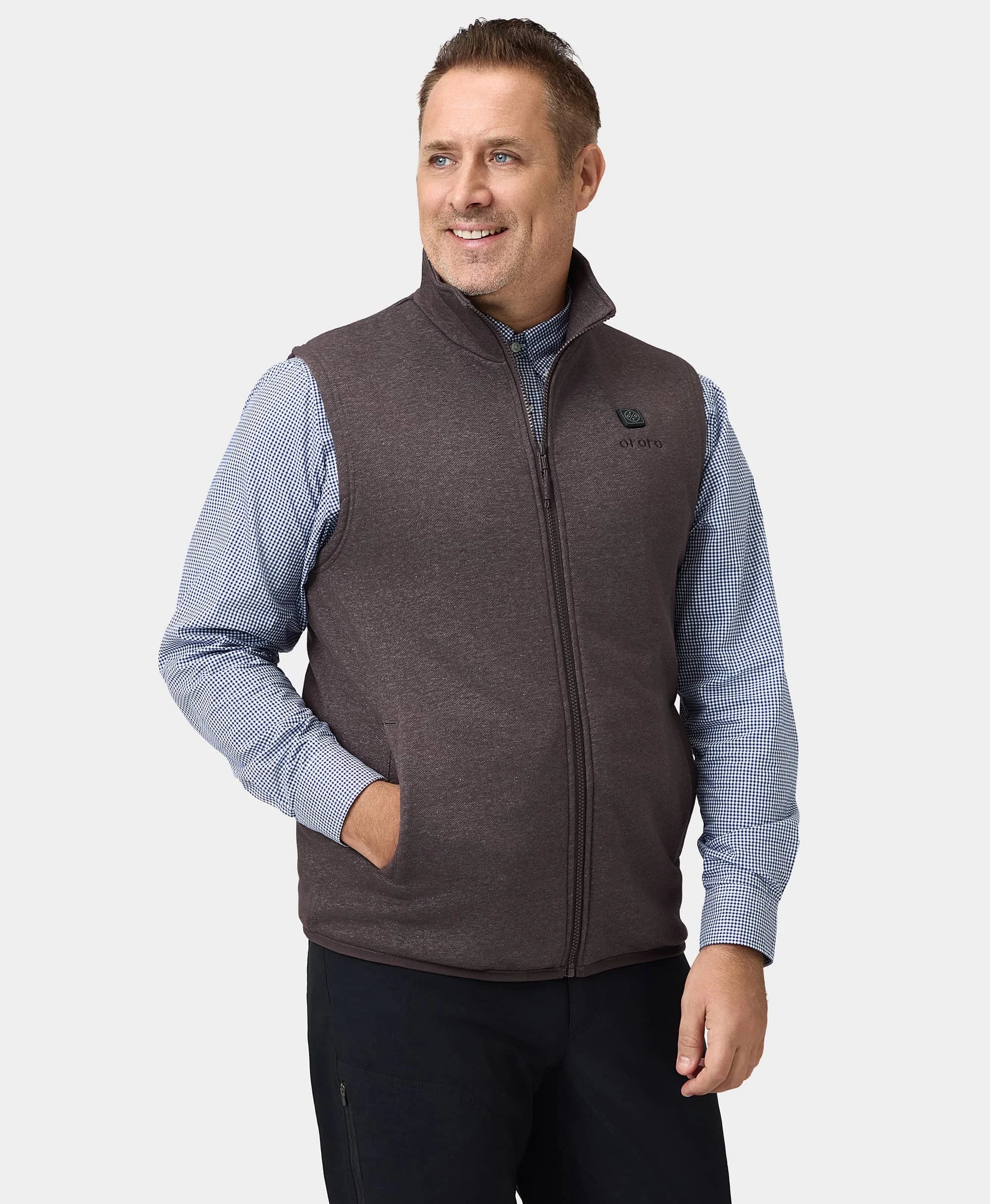 Men's Heated Fleece Vest - New Colors (Final Sale) - Image 24