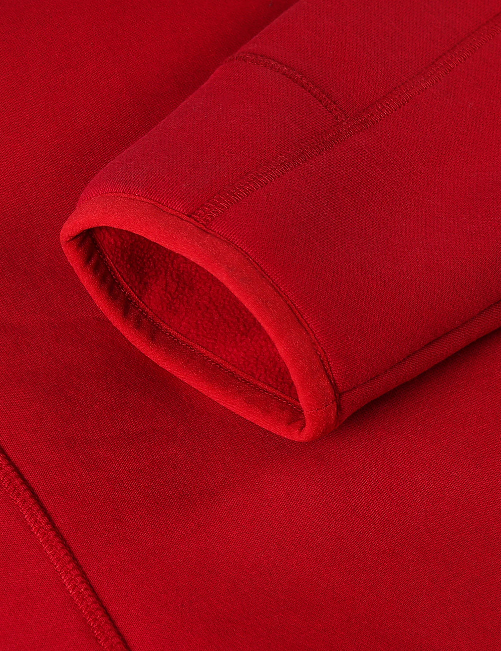 Men's Heated Full-Zip Fleece Jacket - Red - Image 6