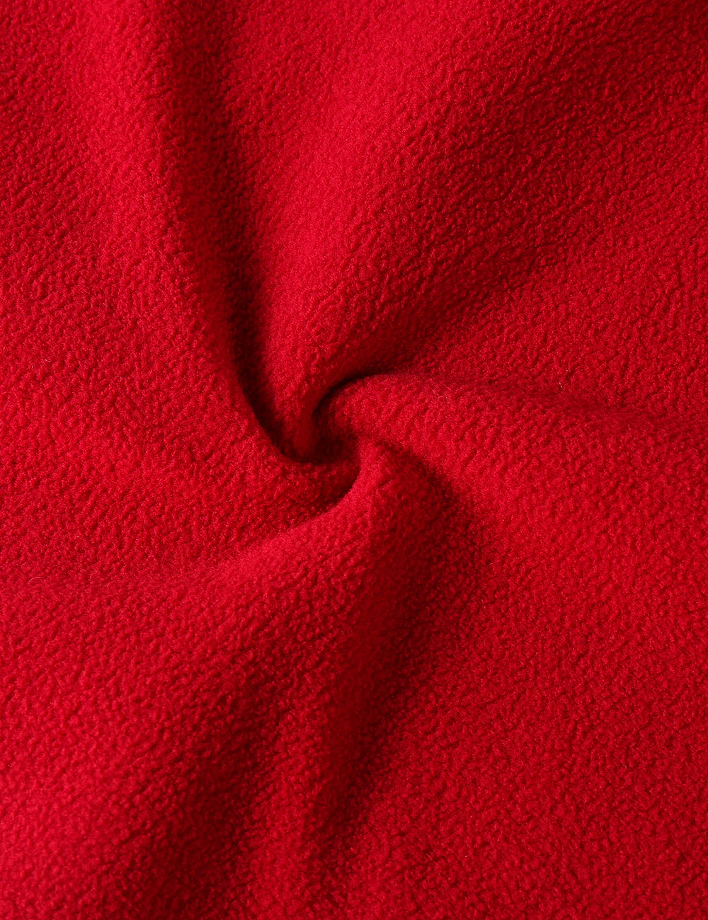 Men's Heated Full-Zip Fleece Jacket - Red - Image 9