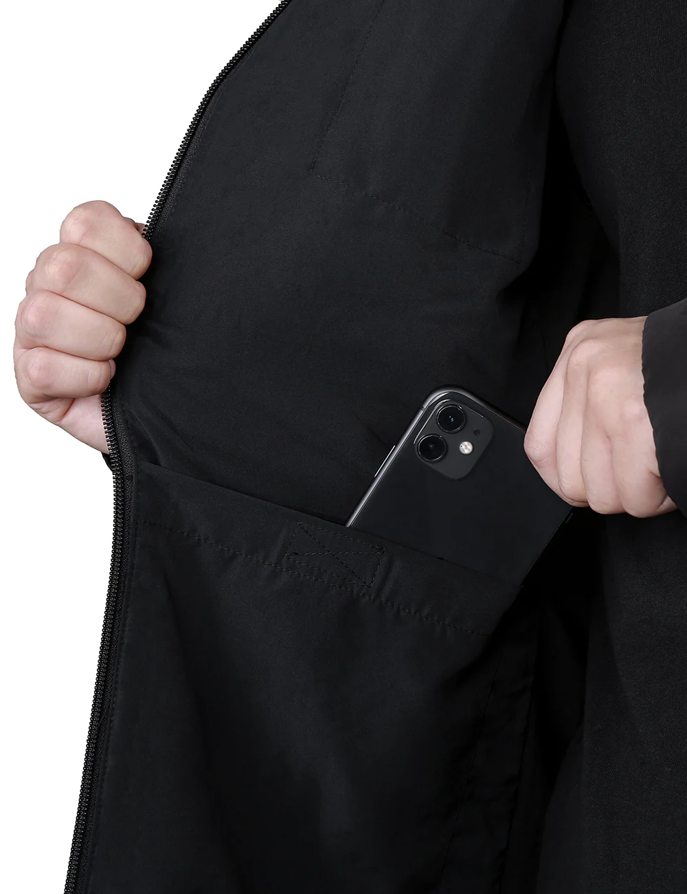Men's Heated Golf Jacket (with Zip-Off Sleeves) - Image 13