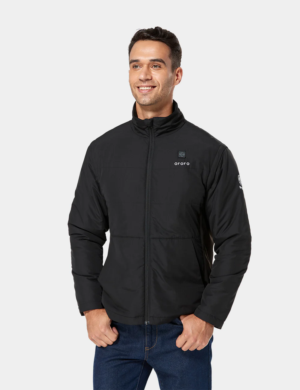 Men's Heated Golf Jacket (with Zip-Off Sleeves) - Image 4