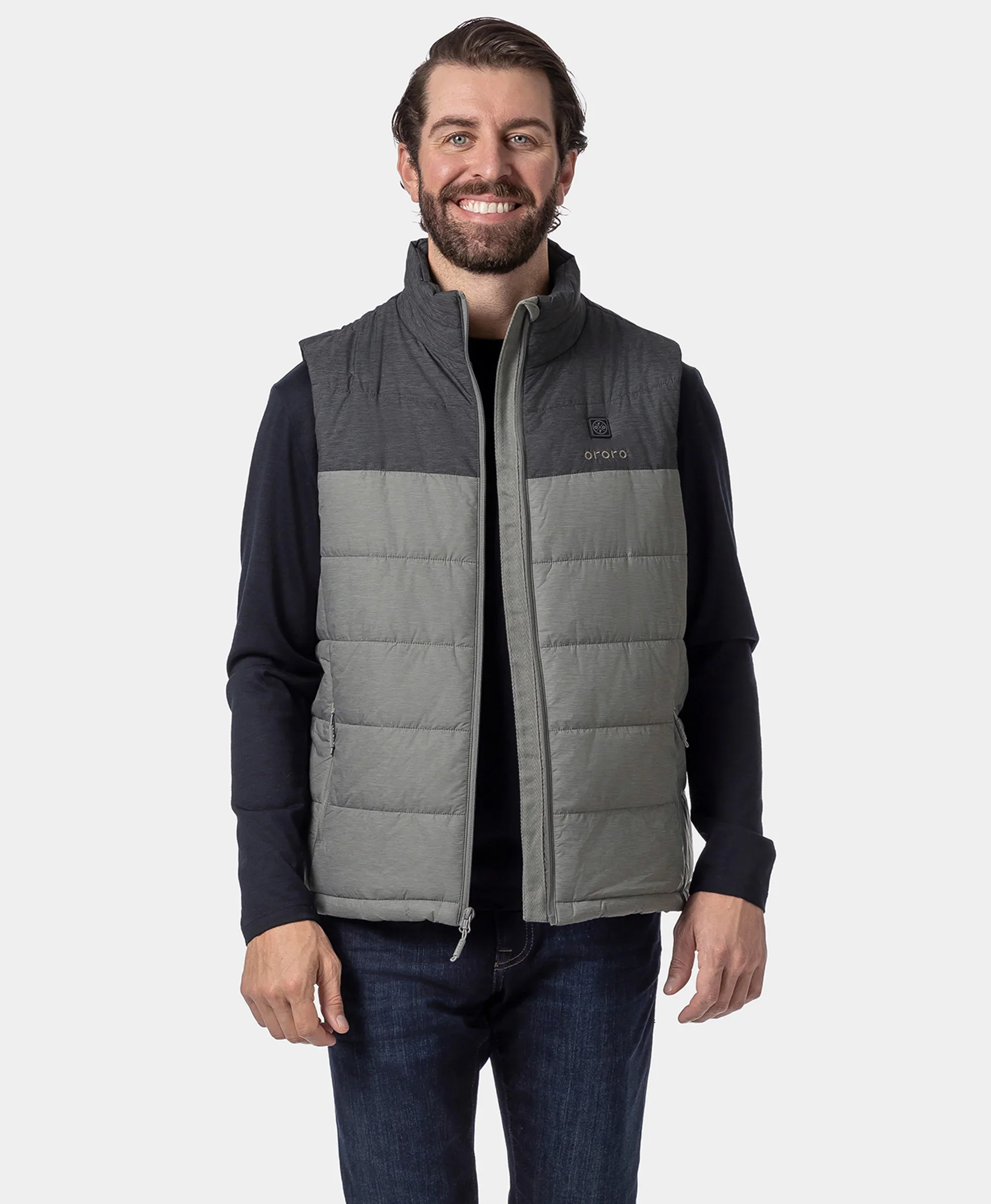 Men's Classic Heated Vest - Flecking Gray - Image 6