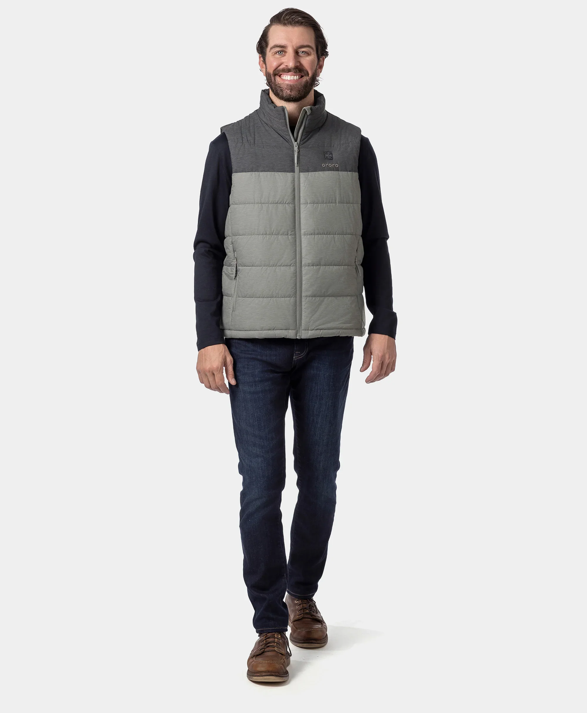 Men's Classic Heated Vest - Flecking Gray - Image 9