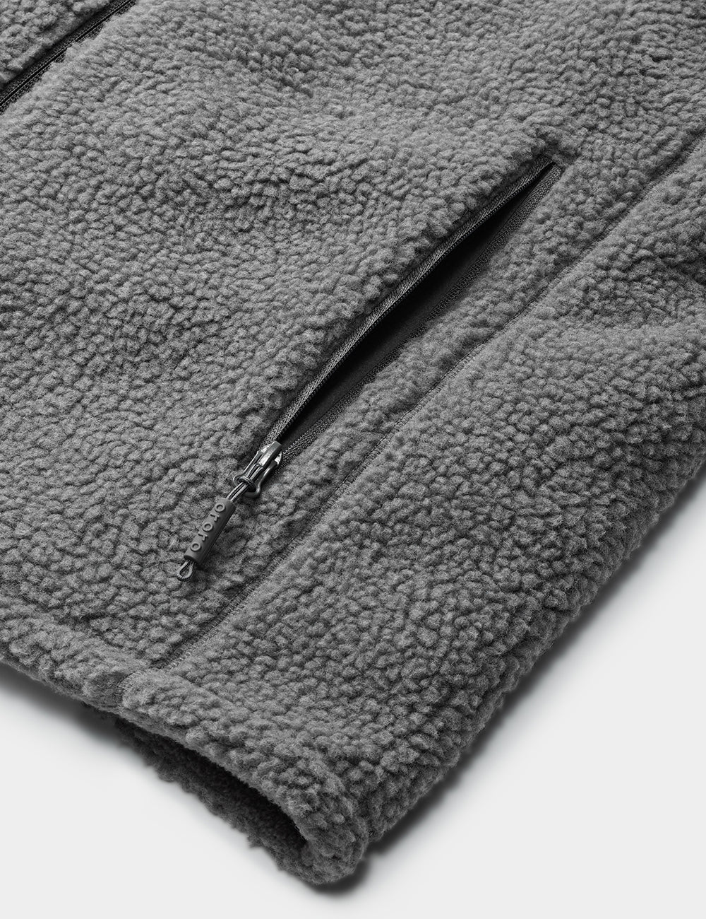 Men's Heated Recycled Fleece Vest - Gray (Final Sale) - Image 13