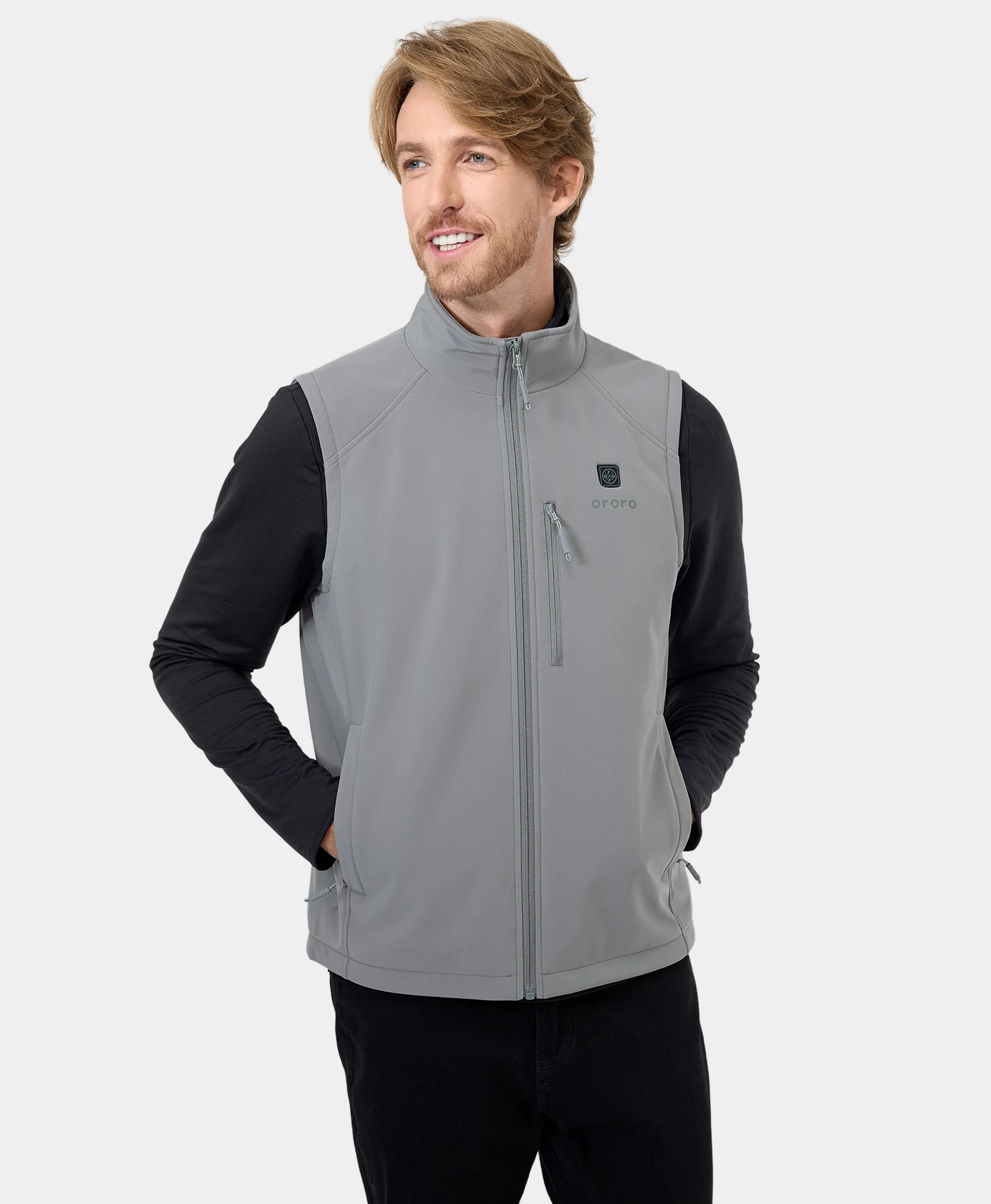 Men's Heated Softshell Vest - Lower Back Heating - Image 19