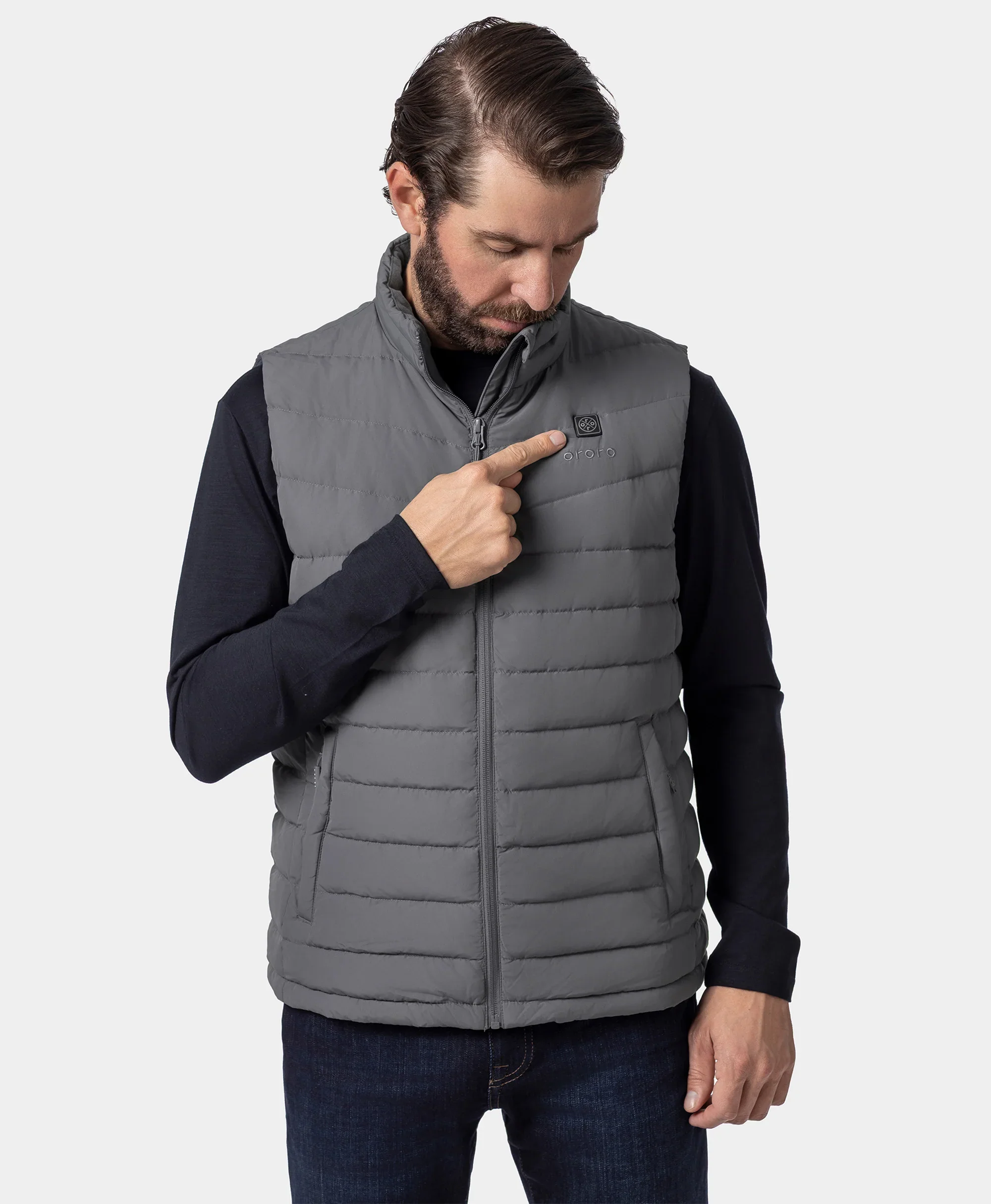 Men's Heated Lightweight Down Vest (Final Sale) - Image 17