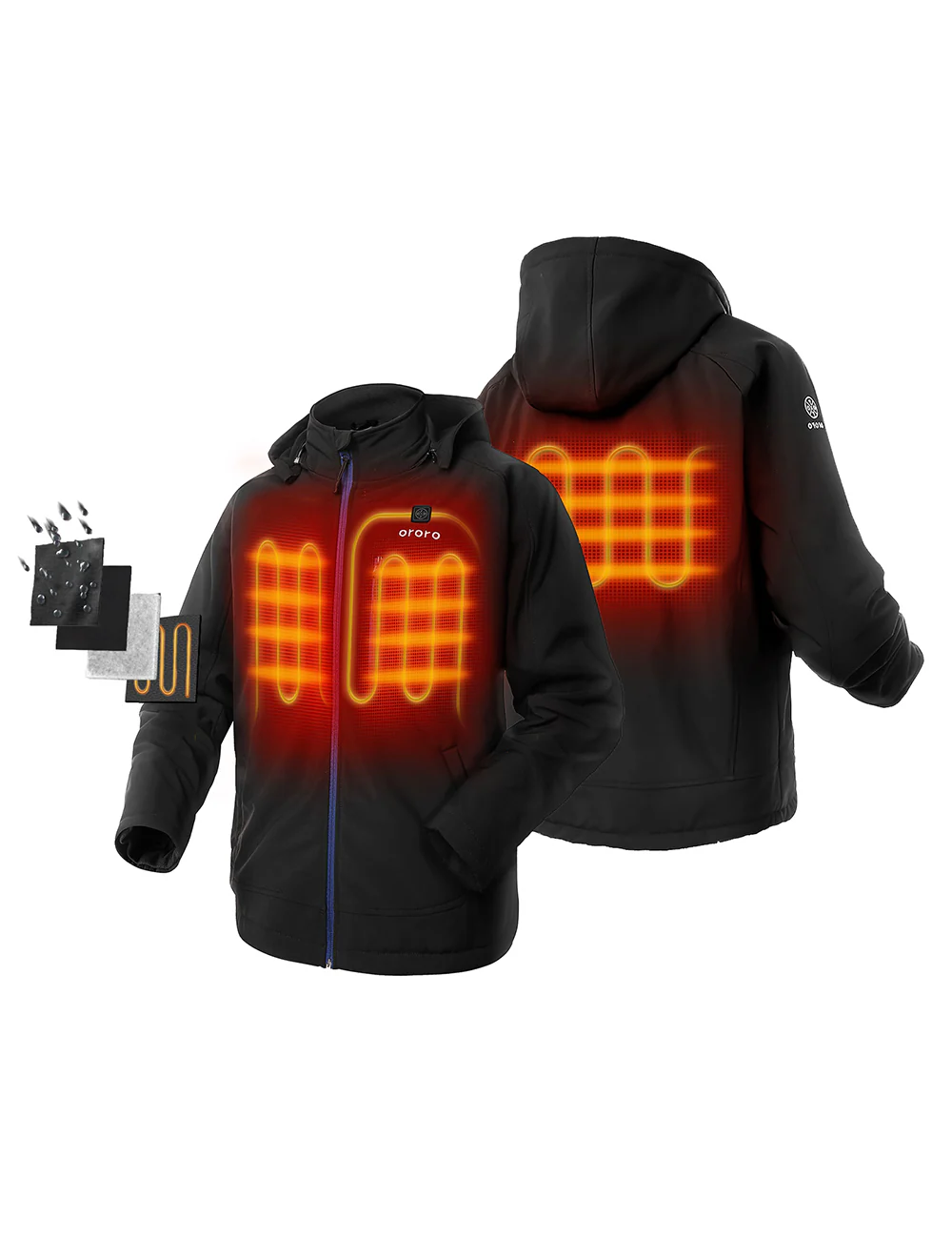 (Open-box) Men's Classic Heated Jacket (Battery Set Not Included)