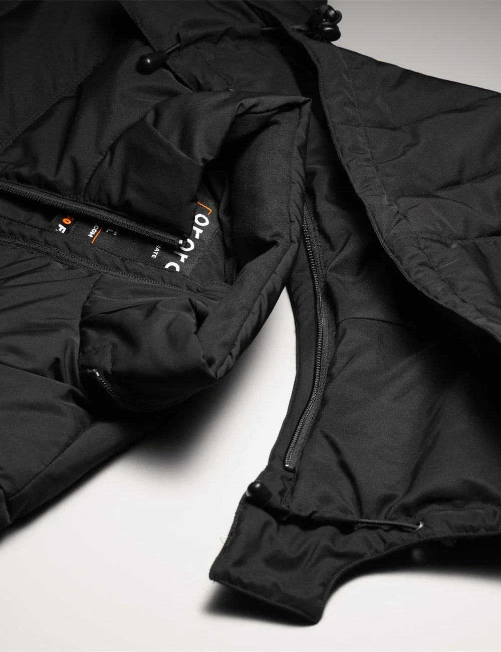 (Open-box) Men's Heated Down Jacket - Black (Battery Set Not Included) - Image 5