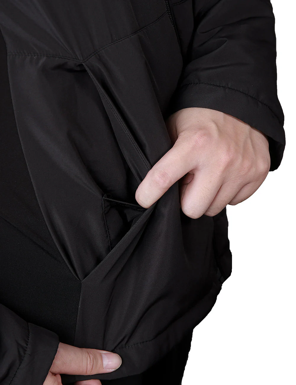 (Open-box) Men's Heated Golf Jacket with Zip-off Sleeves (Battery Set Not Included) - Image 10