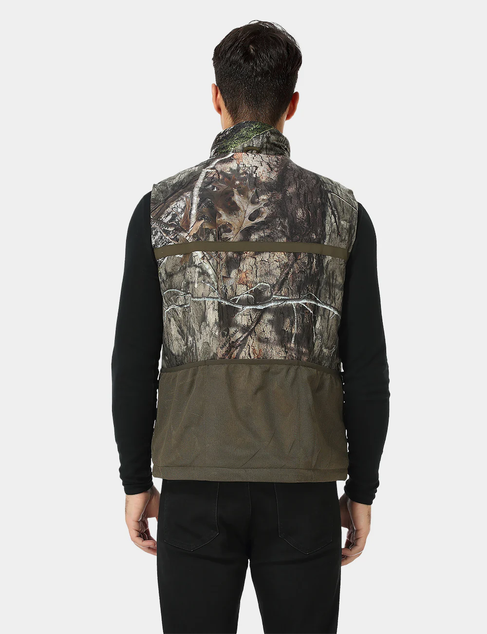 (Open-box) Men's Heated Hunting Vest - Camouflage, Mossy OakĀ® Country DNA Pattern (Battery Set Not Included) - Image 4