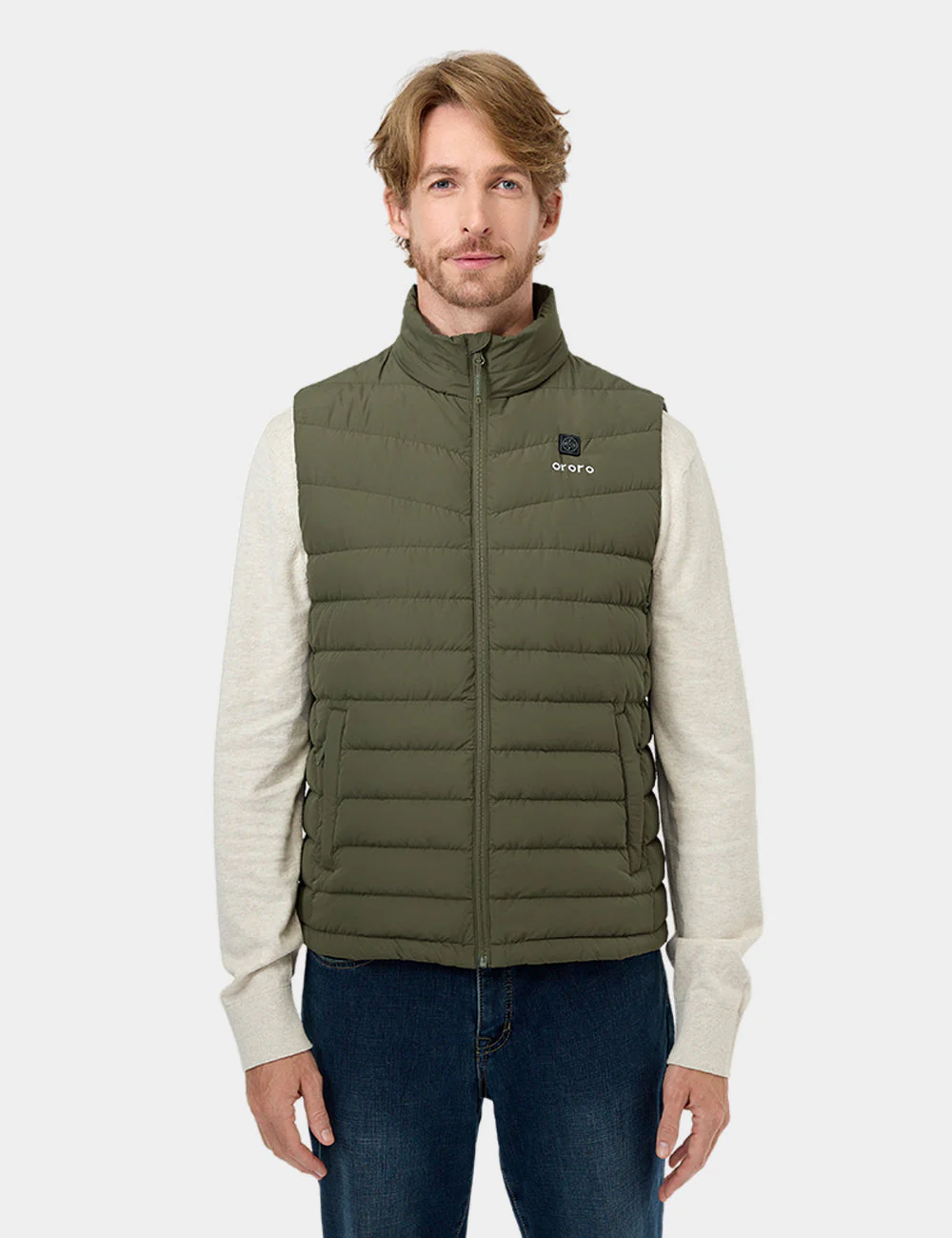(Open-box) Men's Heated Lightweight Down Vest (Battery Set Not Included) - Image 15