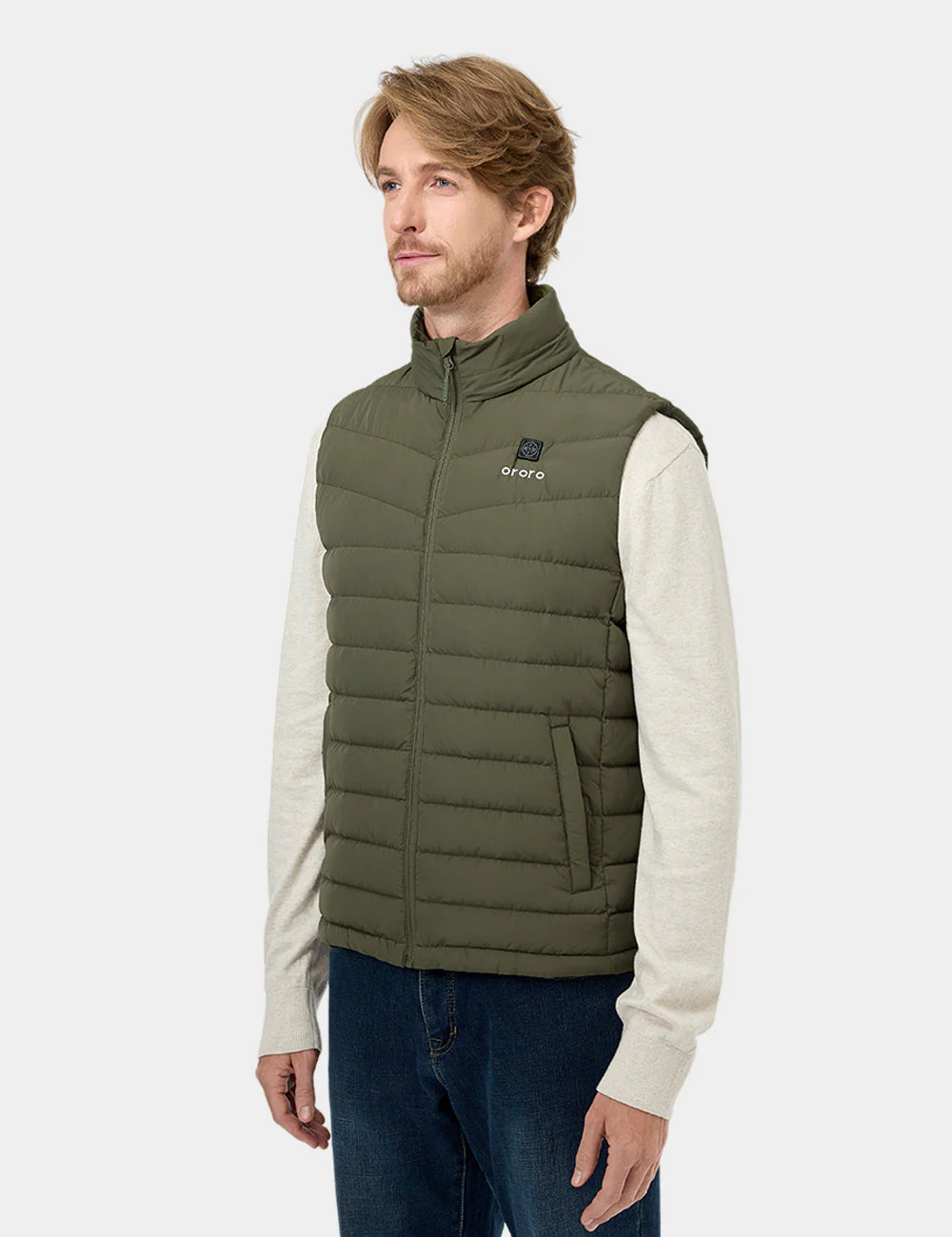 (Open-box) Men's Heated Lightweight Down Vest (Battery Set Not Included) - Image 17