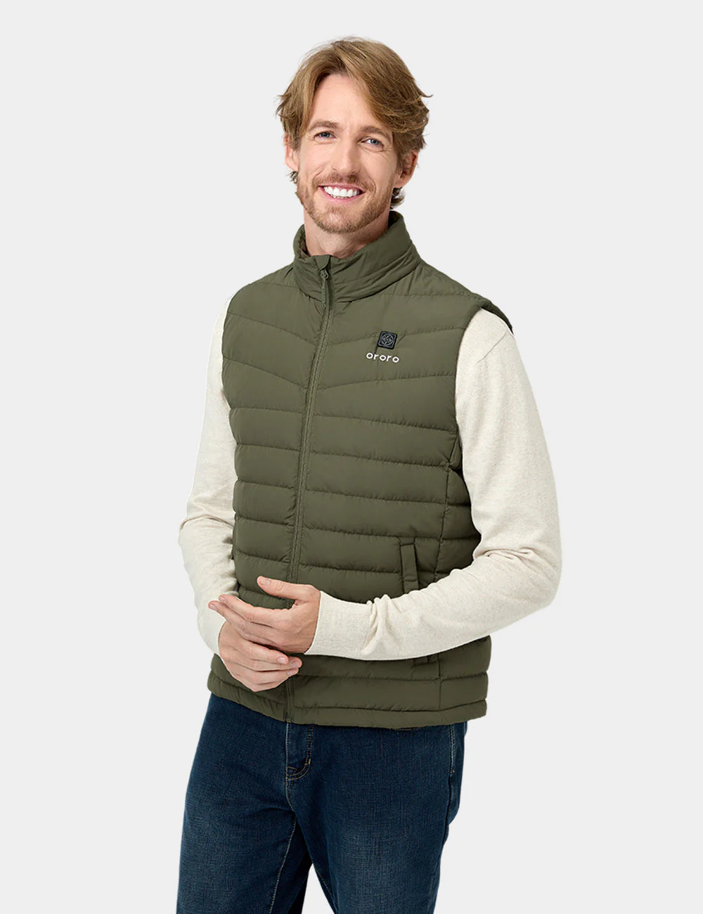 (Open-box) Men's Heated Lightweight Down Vest (Battery Set Not Included) - Image 18