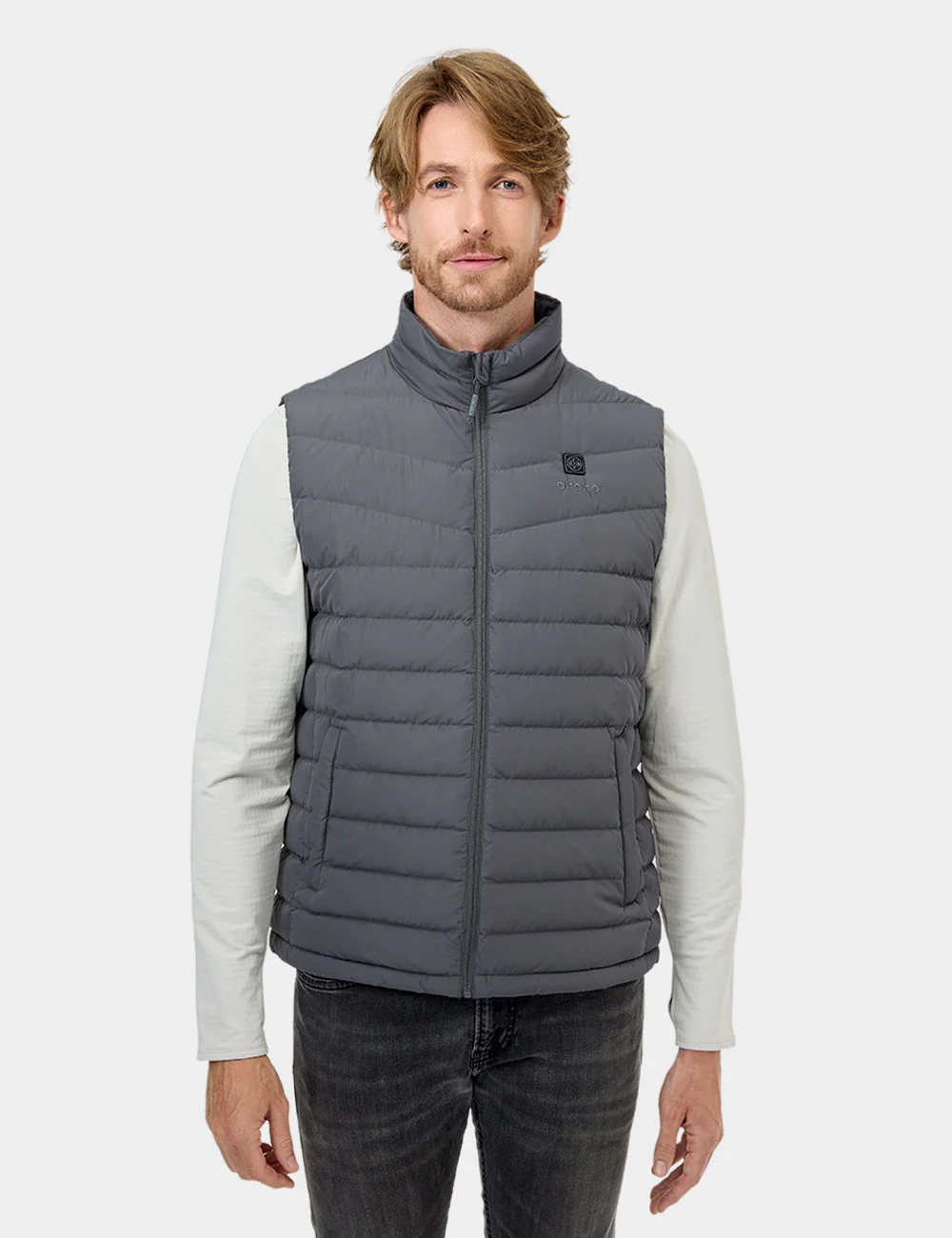 (Open-box) Men's Heated Lightweight Down Vest (Battery Set Not Included) - Image 23