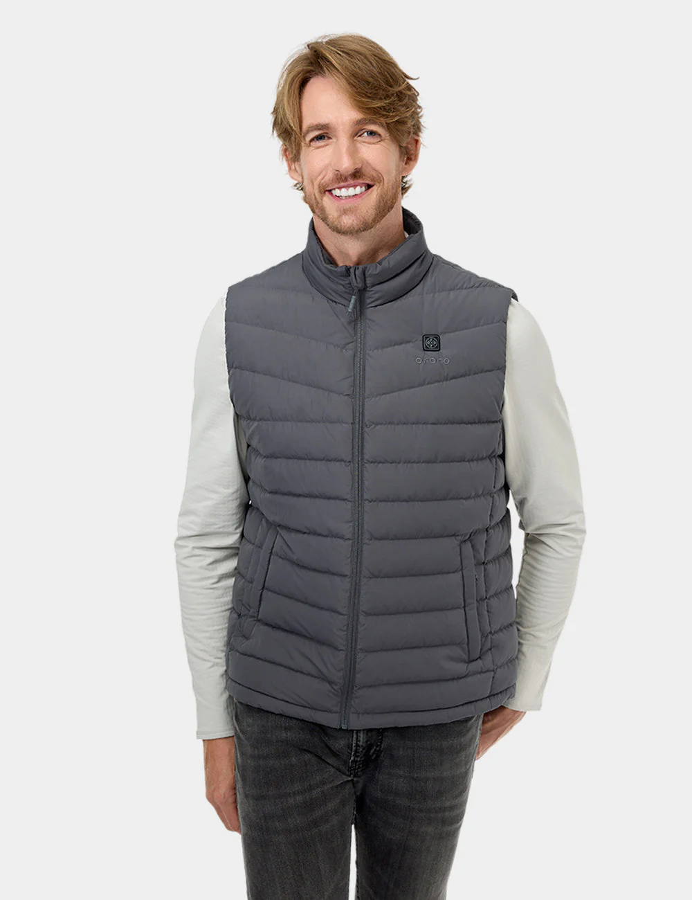 (Open-box) Men's Heated Lightweight Down Vest (Battery Set Not Included) - Image 25