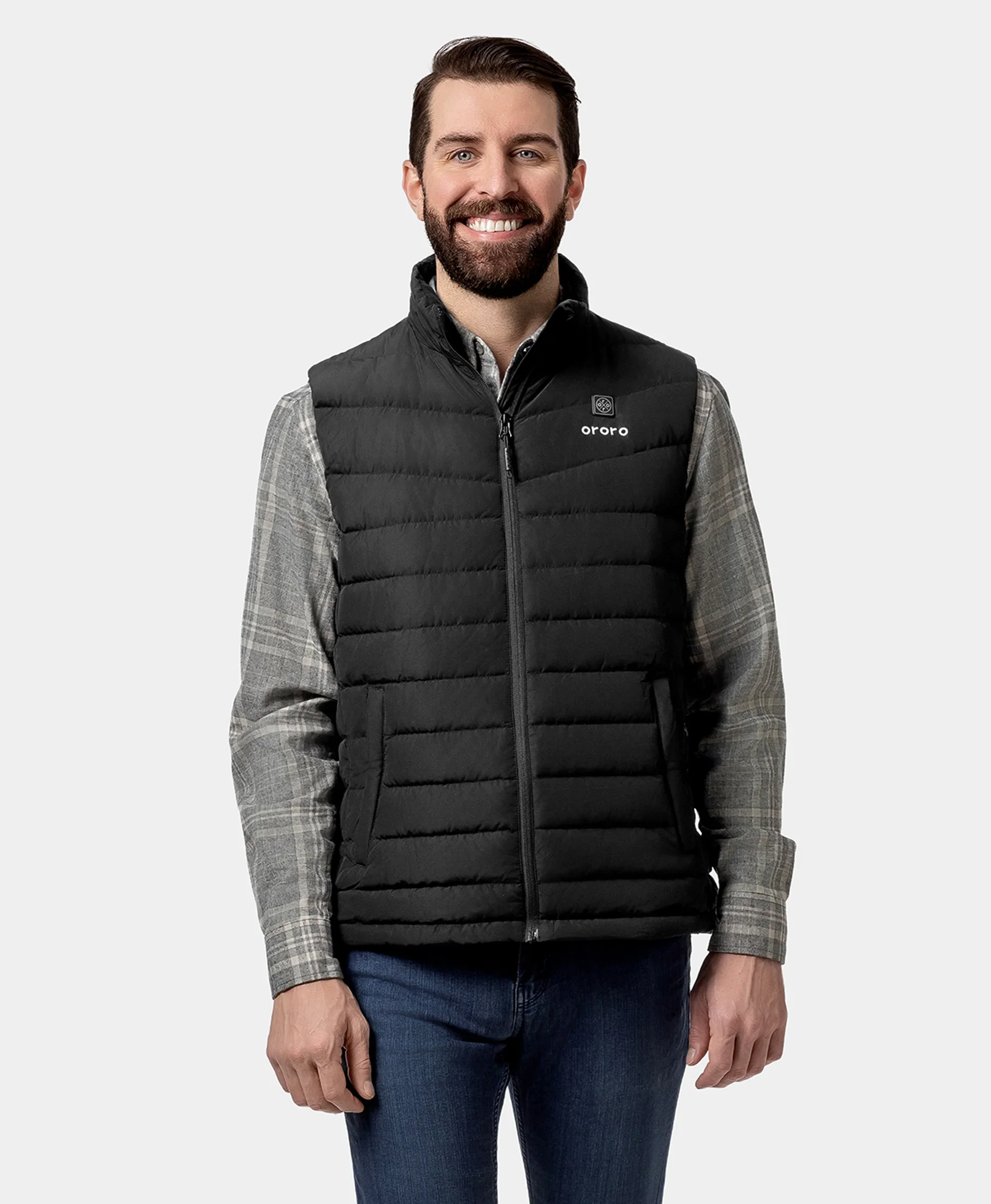 (Open-box) Men's Heated Lightweight Down Vest (Battery Set Not Included) - Image 6
