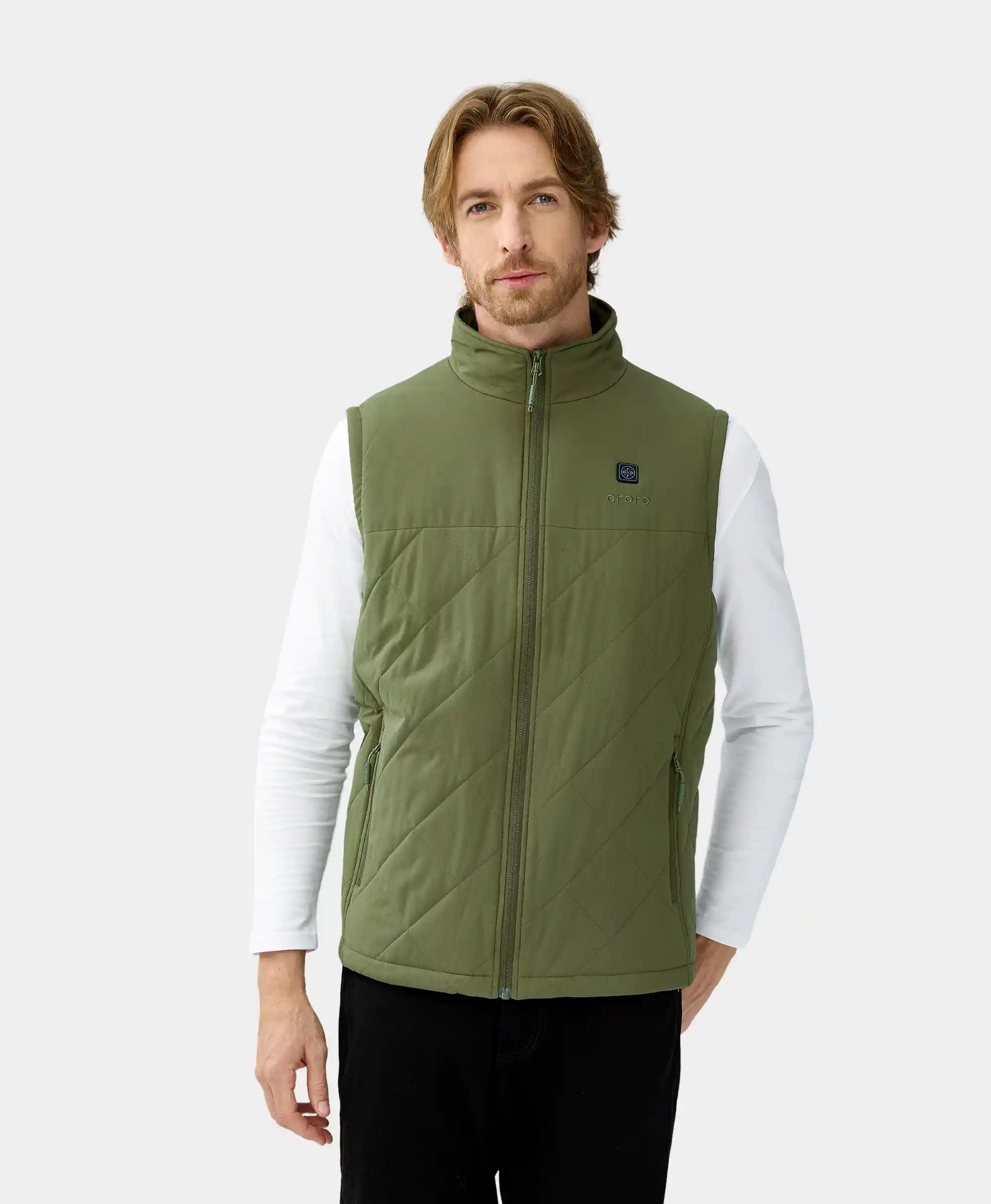 (Open-box) Men's Heated Quilted Vest (Battery Set Not Included) - Image 16