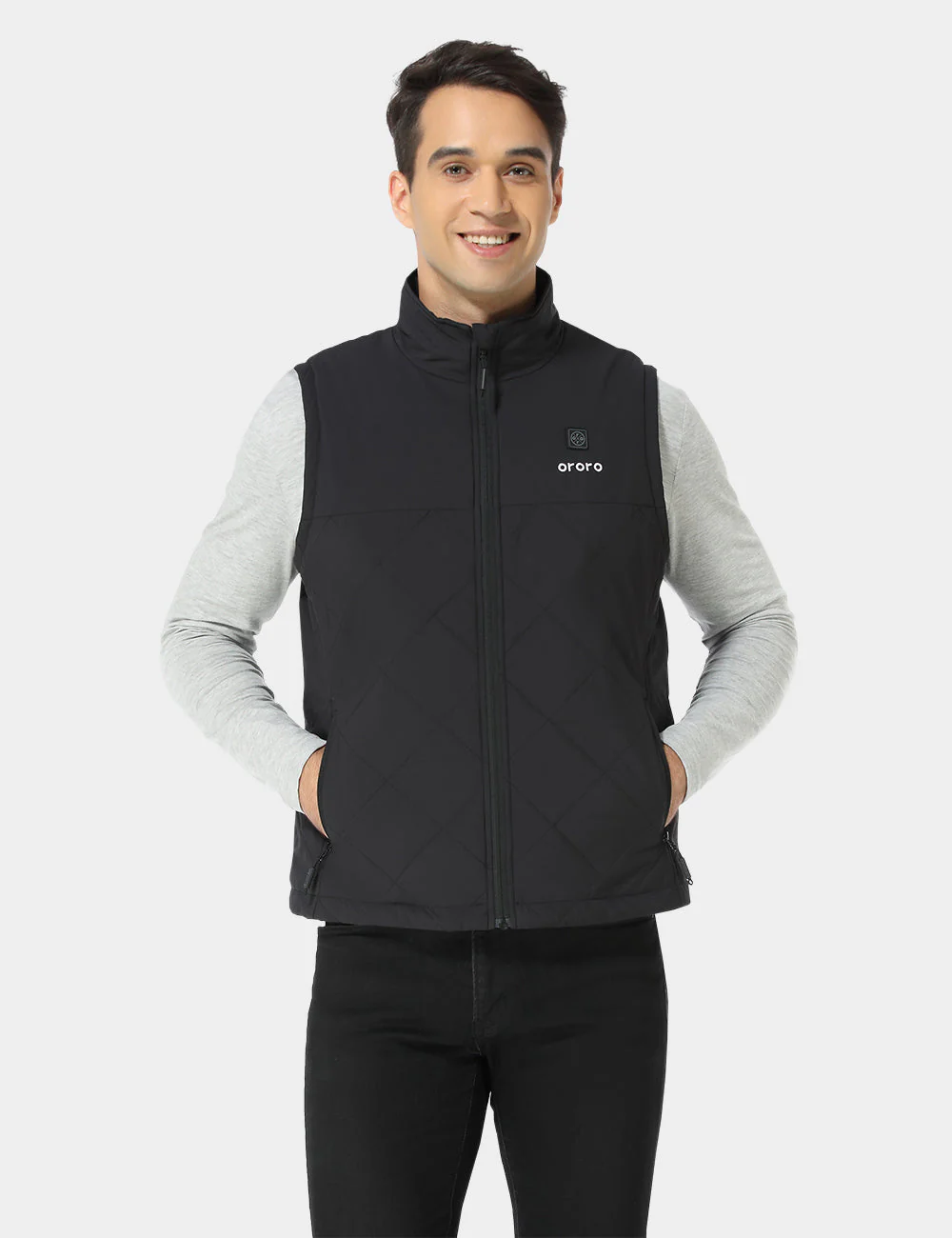 (Open-box) Men's Heated Quilted Vest (Battery Set Not Included) - Image 2