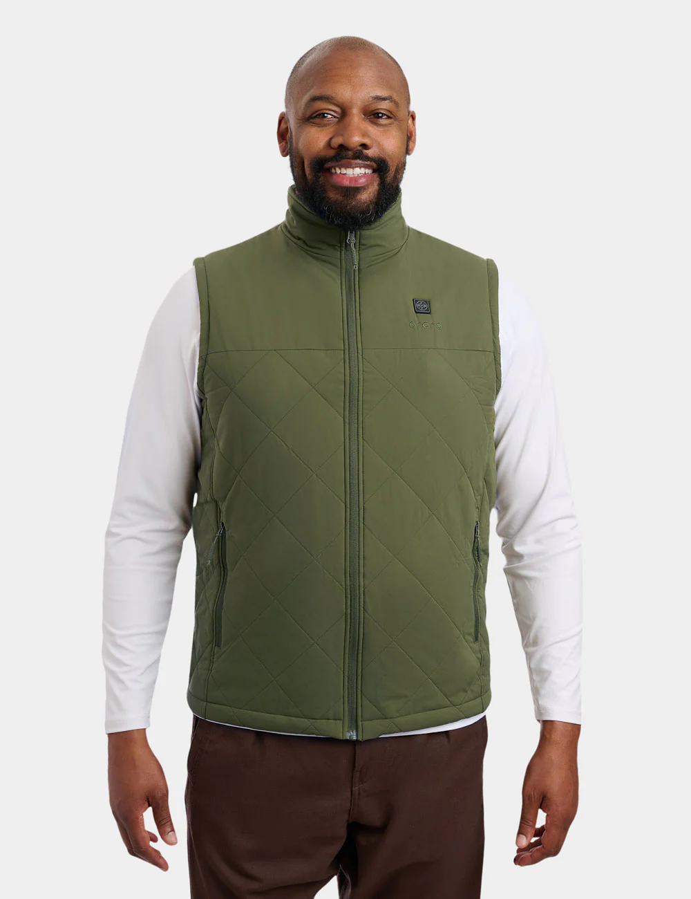 (Open-box) Men's Heated Quilted Vest (Battery Set Not Included) - Image 20