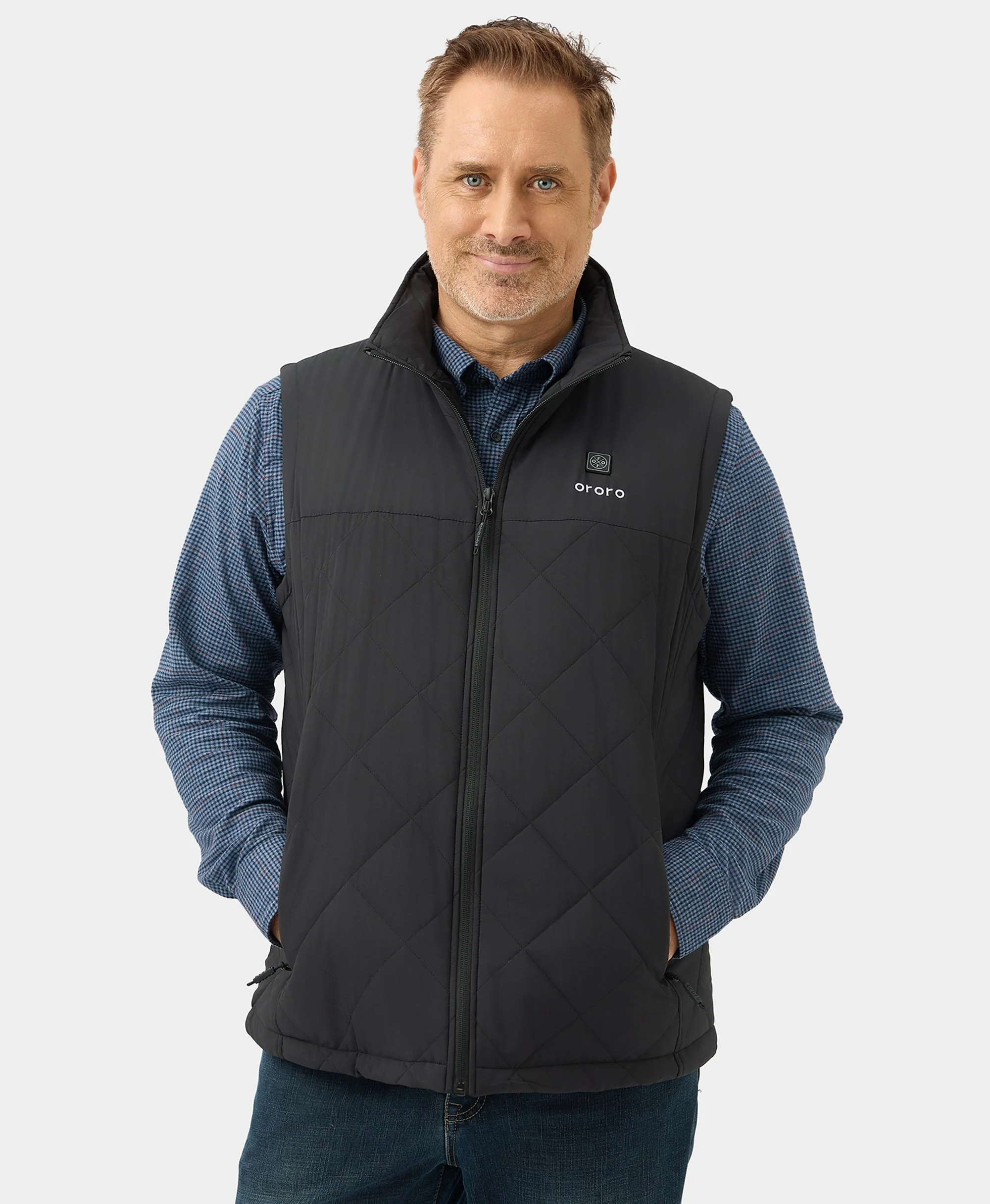 (Open-box) Men's Heated Quilted Vest (Battery Set Not Included) - Image 5