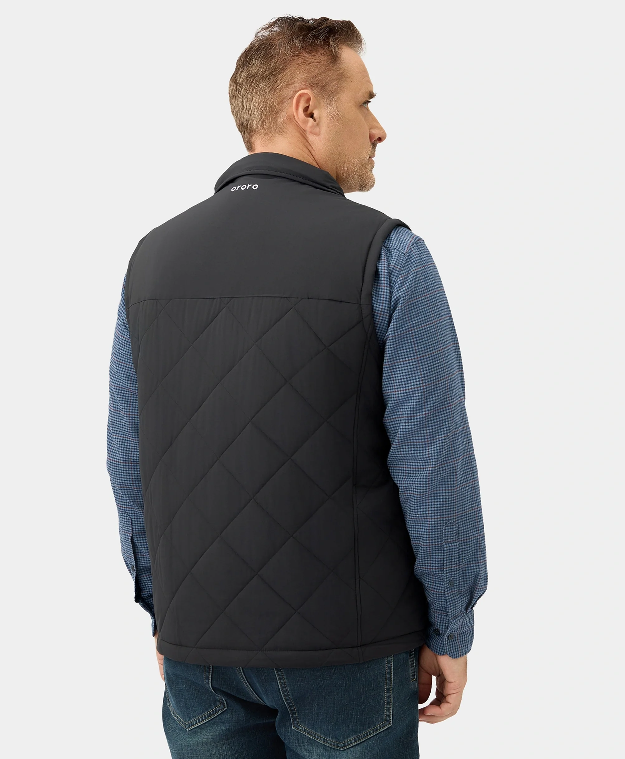 (Open-box) Men's Heated Quilted Vest (Battery Set Not Included) - Image 7