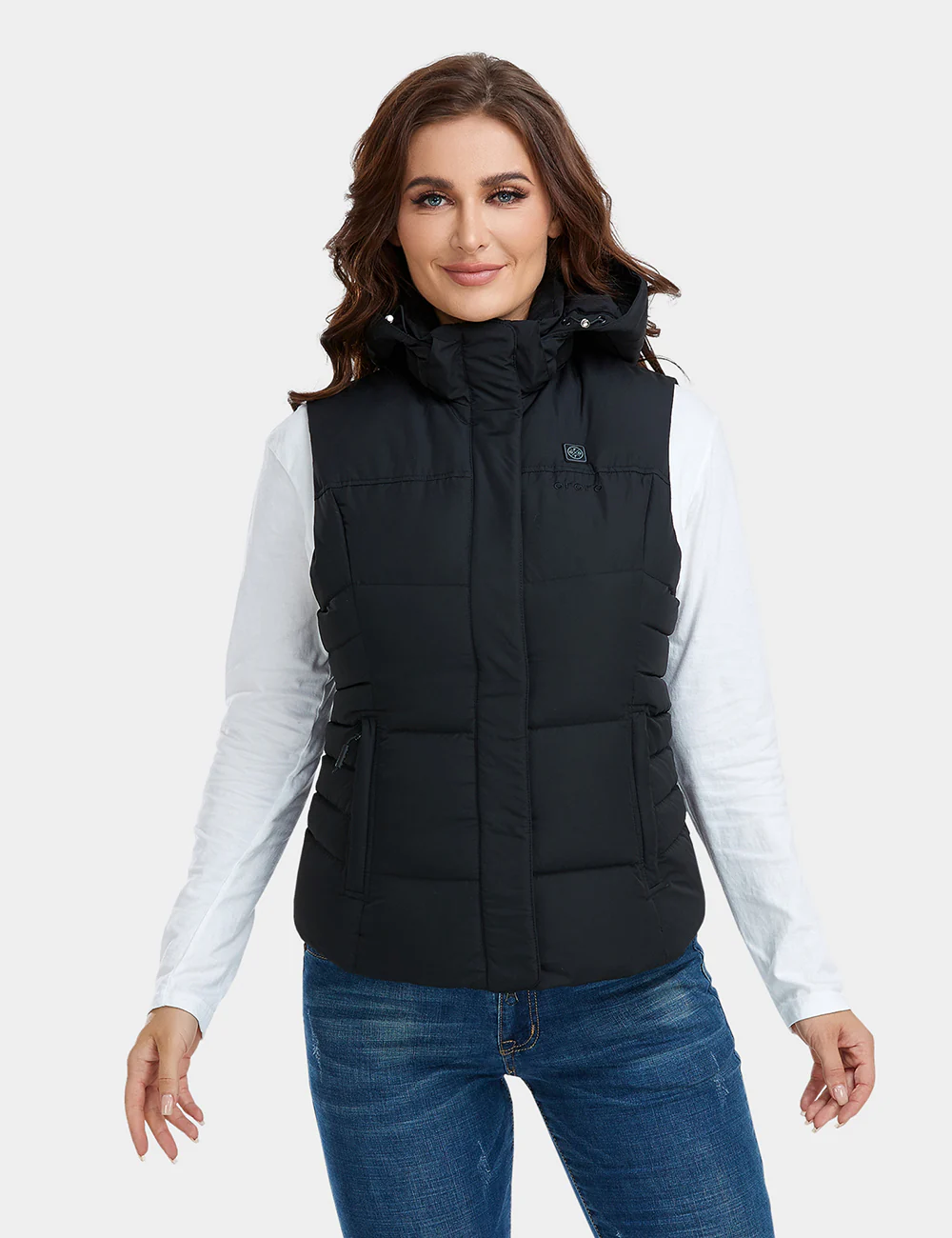 (Open-box) Women's Heated Down Vest - Slim Fit (Battery Set Not Included) - Image 2