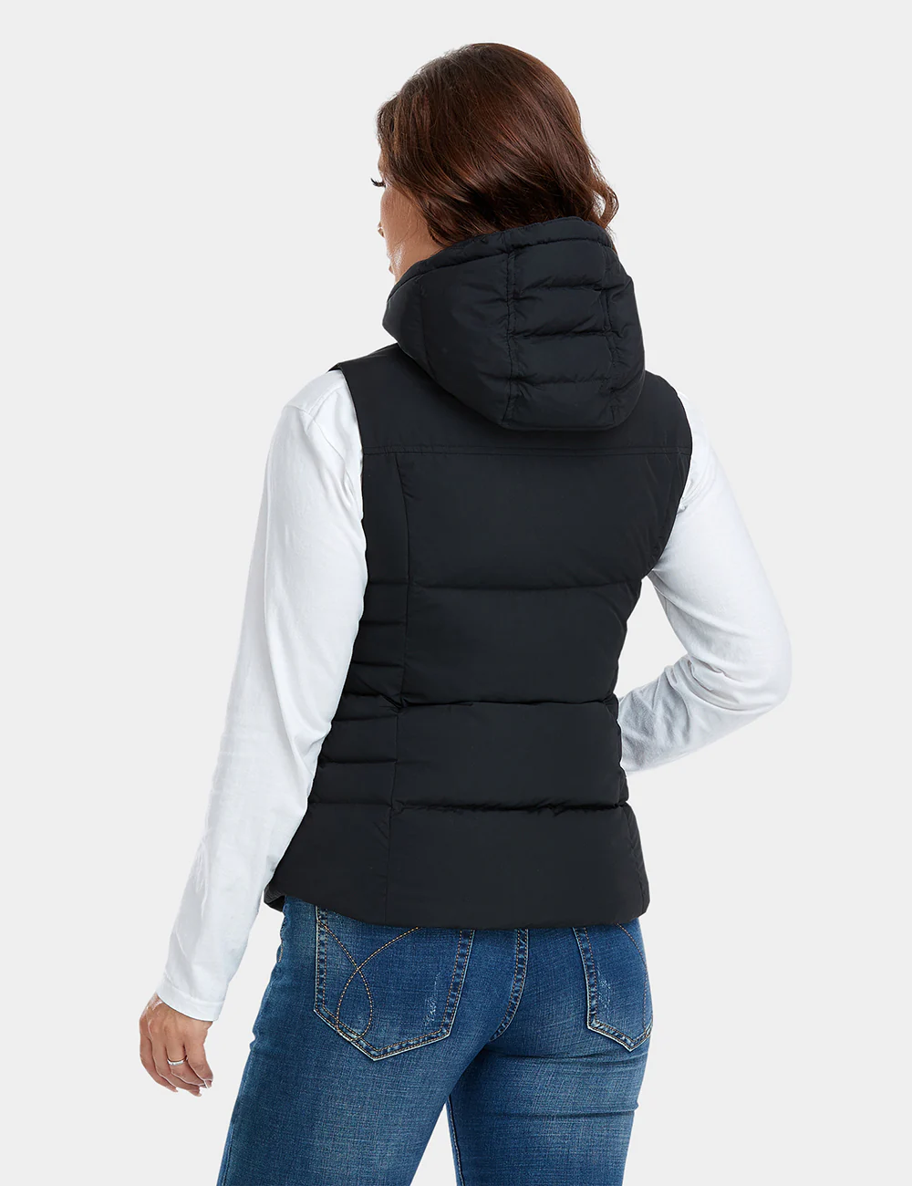 (Open-box) Women's Heated Down Vest - Slim Fit (Battery Set Not Included) - Image 4