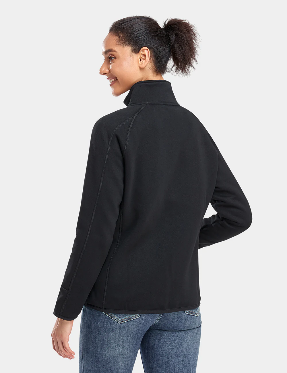 (Open-box) Women's Heated Fleece Jacket (Battery Set Not Included) - Image 11