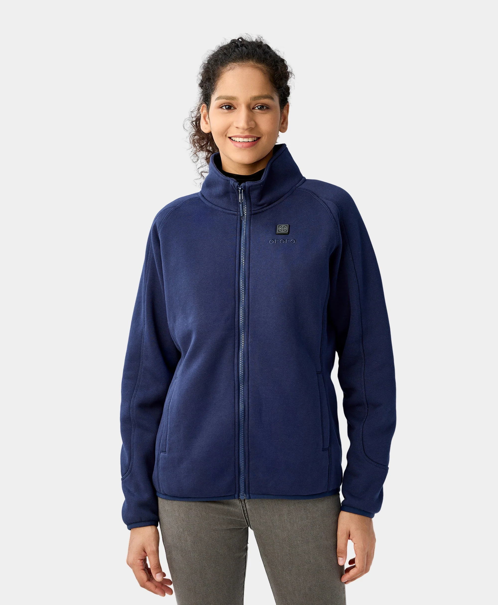 (Open-box) Women's Heated Fleece Jacket (Battery Set Not Included) - Image 26