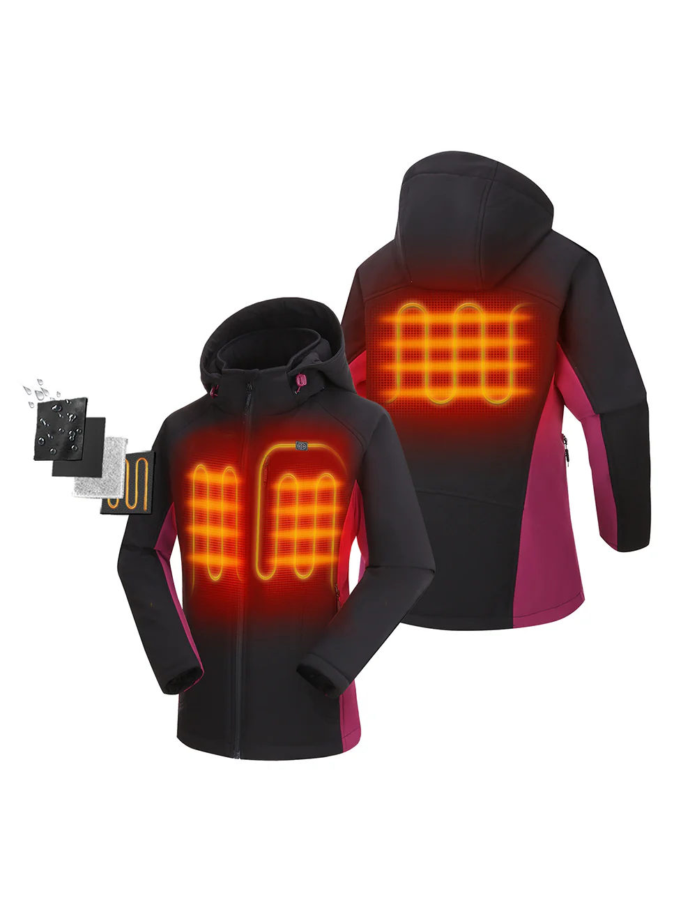 (Open-box) Women's Classic Heated Jacket (Battery Set Not Included) - Image 13