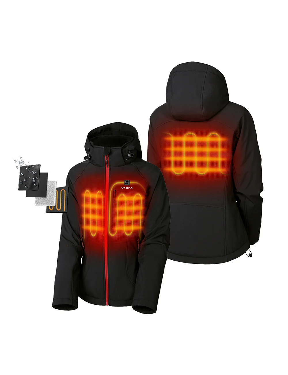 (Open-box) Women's Classic Heated Jacket (Battery Set Not Included) - Image 21