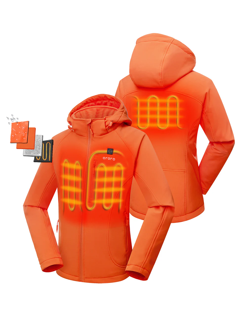 (Open-box) Women's Classic Heated Jacket (Battery Set Not Included) - Image 44