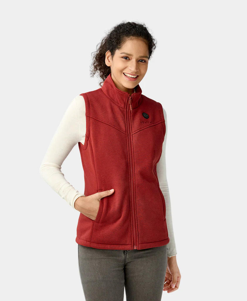 (Open-box) Women's Heated Fleece Vest (Battery Set Not Included) - Image 12