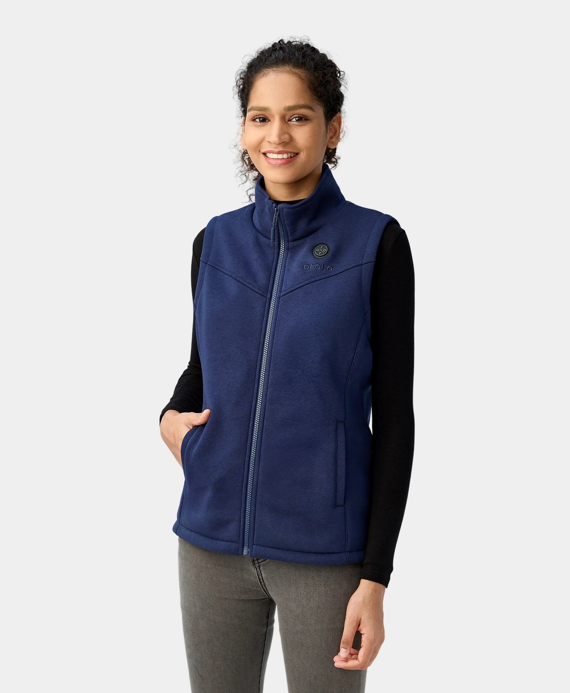 (Open-box) Women's Heated Fleece Vest (Battery Set Not Included) - Image 20