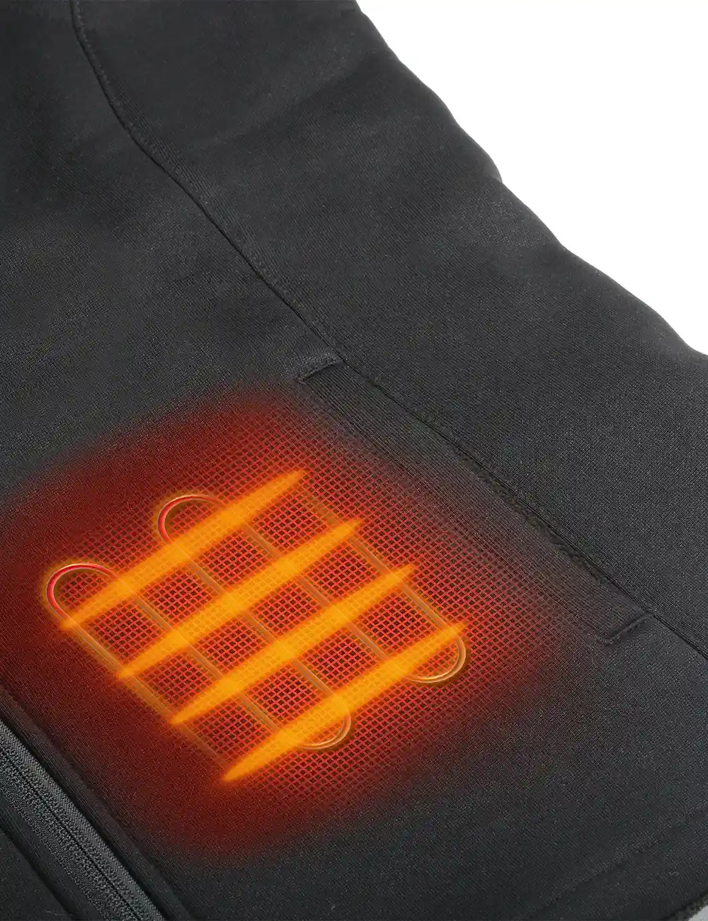Women's Heated Fleece Vest - Image 7
