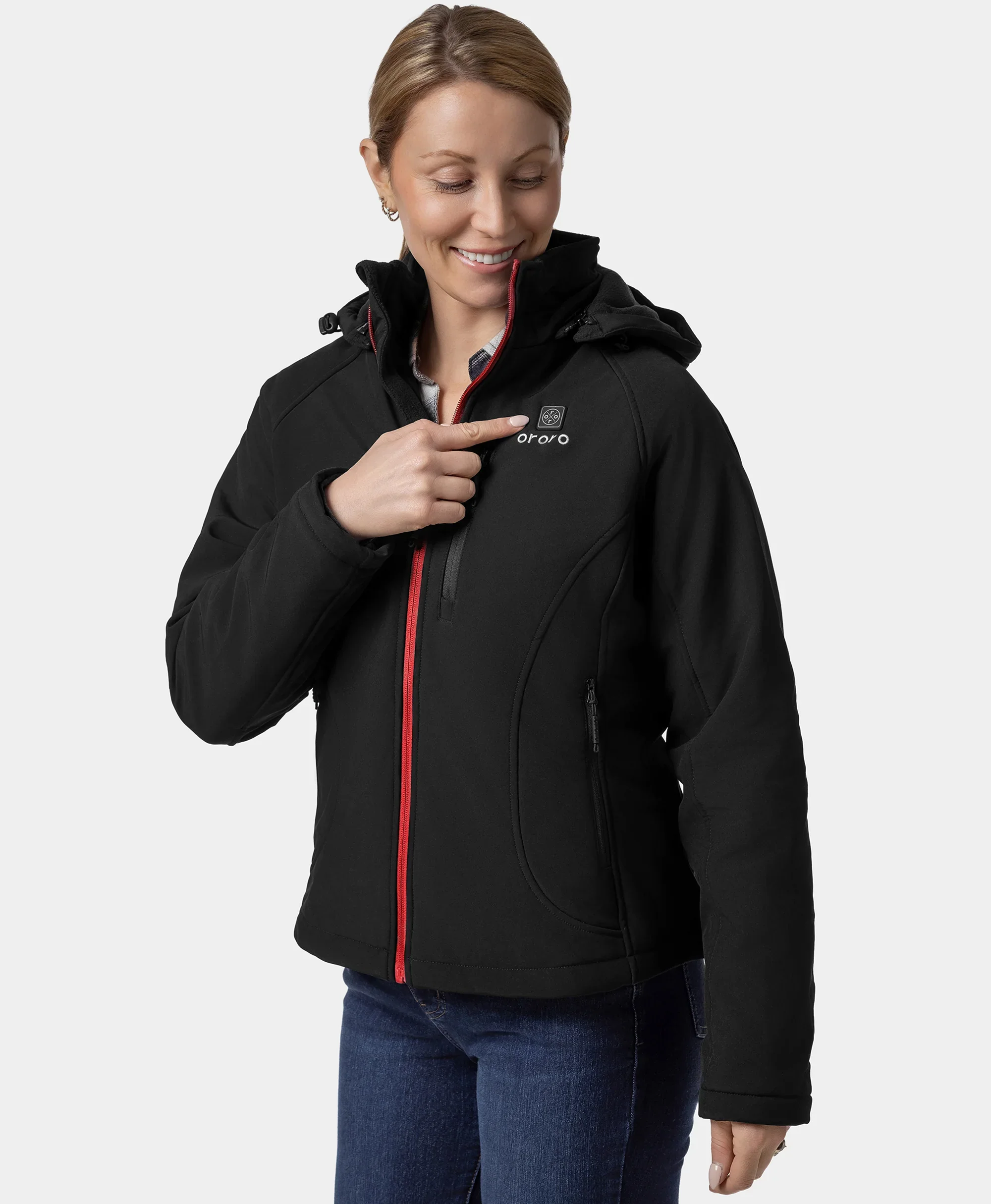 Women's Classic Heated Jacket 2.0 (4 Heating Zones) - Image 15
