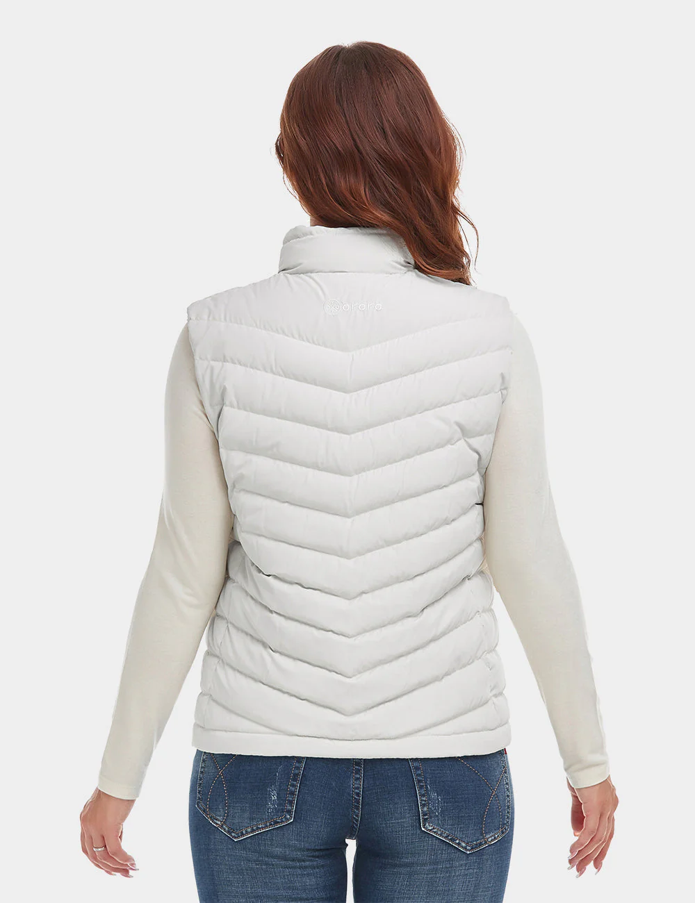 (Open-box) Women's Heated Lightweight Down Vest (Battery Set Not Included) - Image 23
