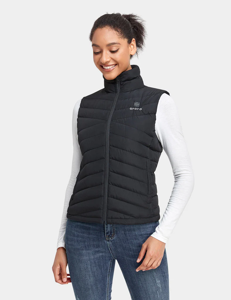 (Open-box) Women's Heated Lightweight Down Vest (Battery Set Not Included) - Image 3
