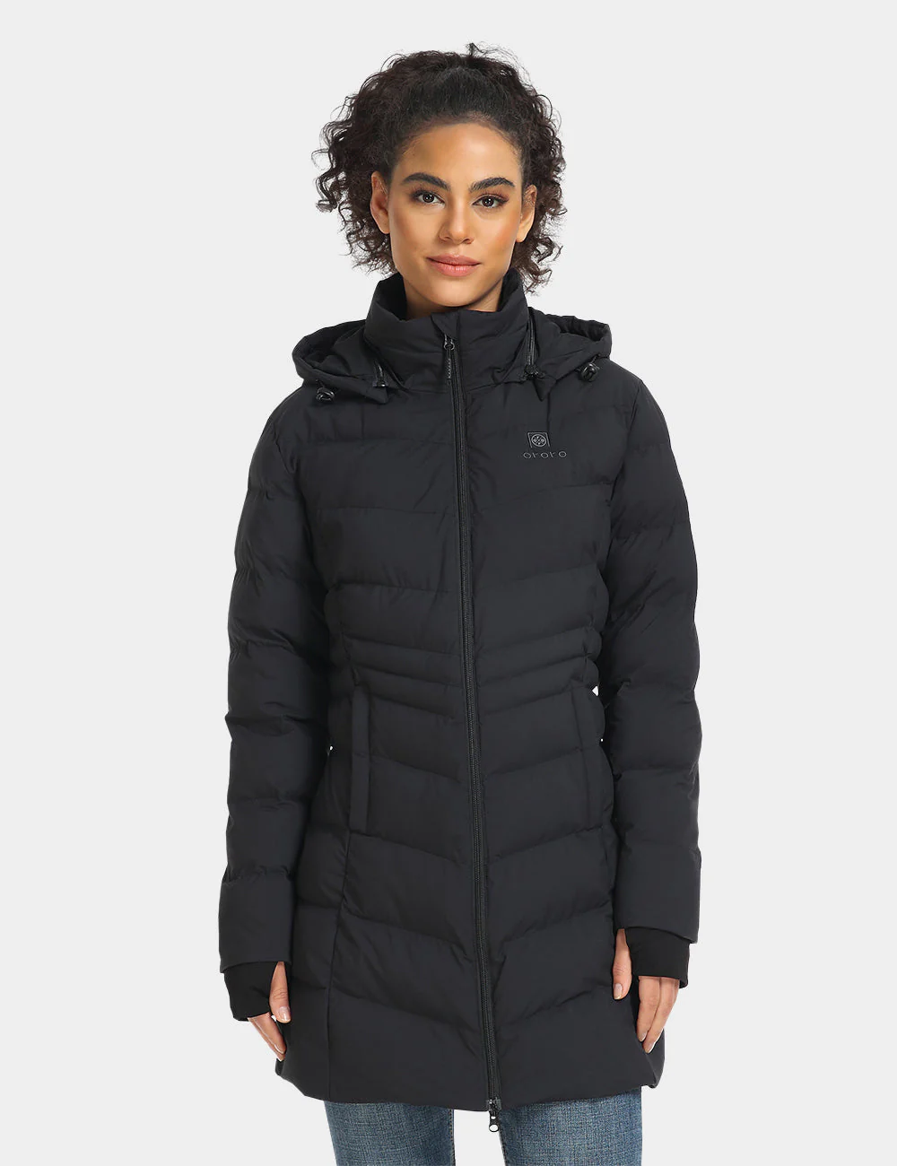(Open-box) Women's Heated Puffer Parka Jacket (Battery Set Not Included) - Image 2